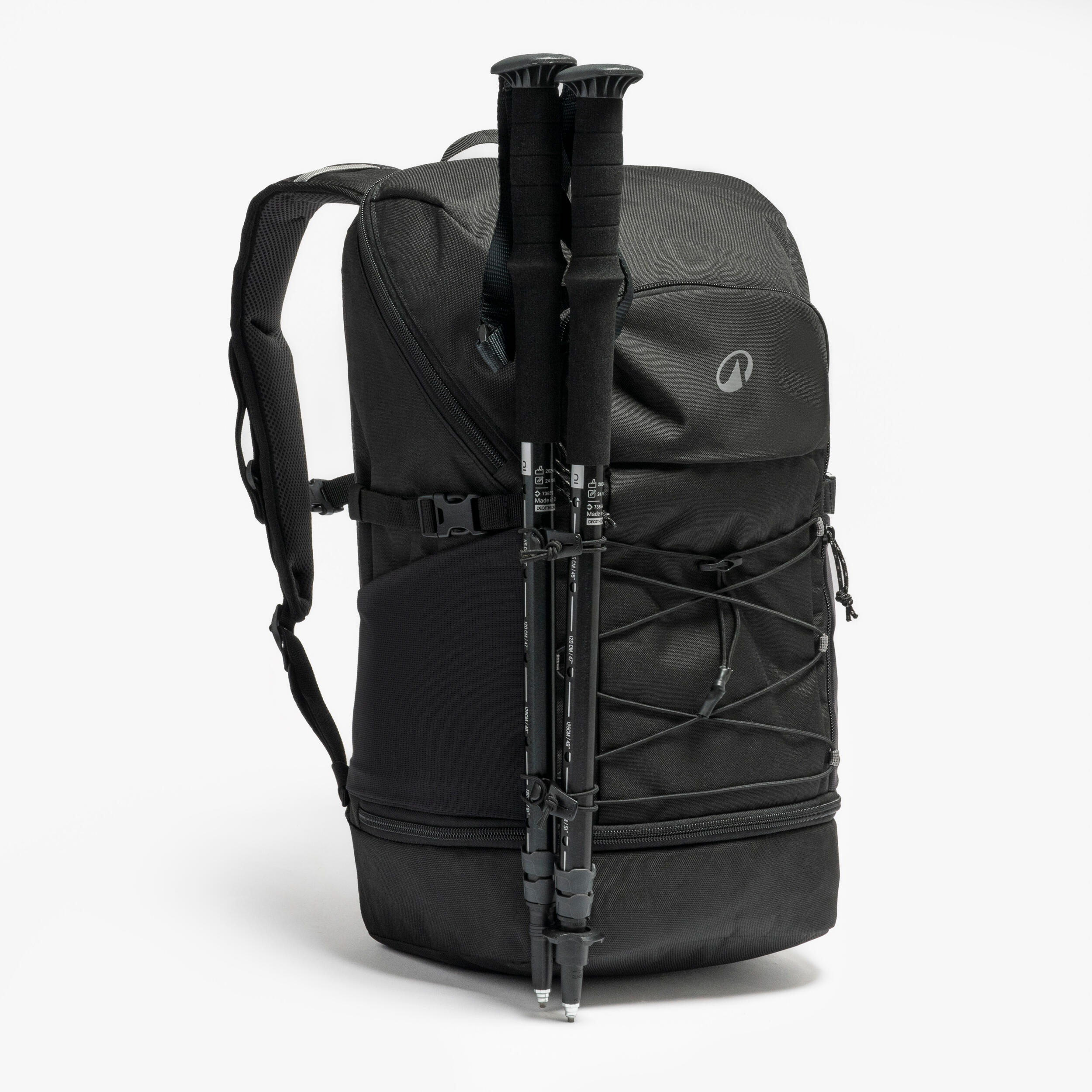 Sac à dos de randonnée 30L, Arpenaz 500 noir 6/8