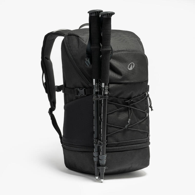 Rucsac de drumeție 30L, Arpenaz 500 negru
