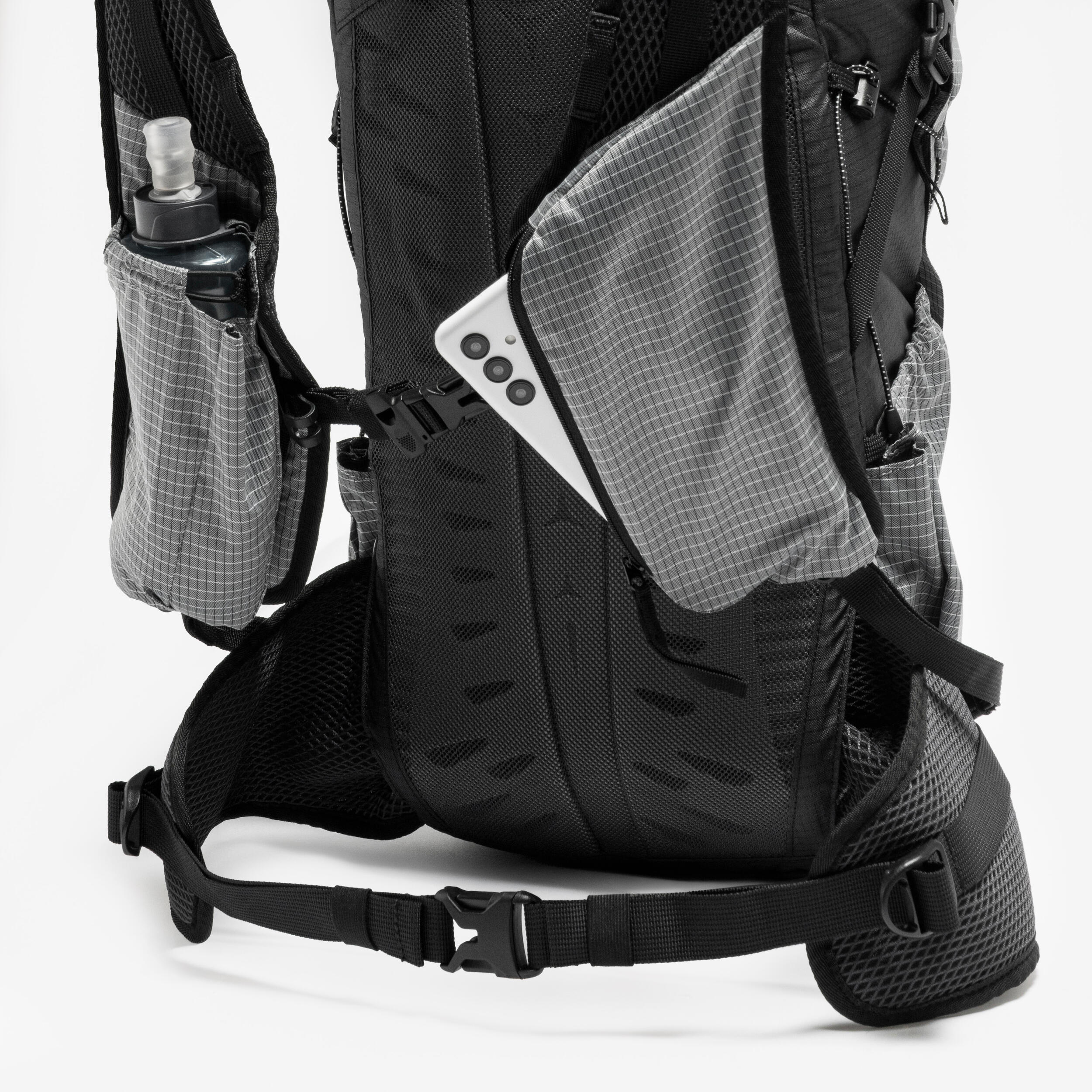 Rolltop Hiking Backpack 22 L, MH 500 Light - QUECHUA