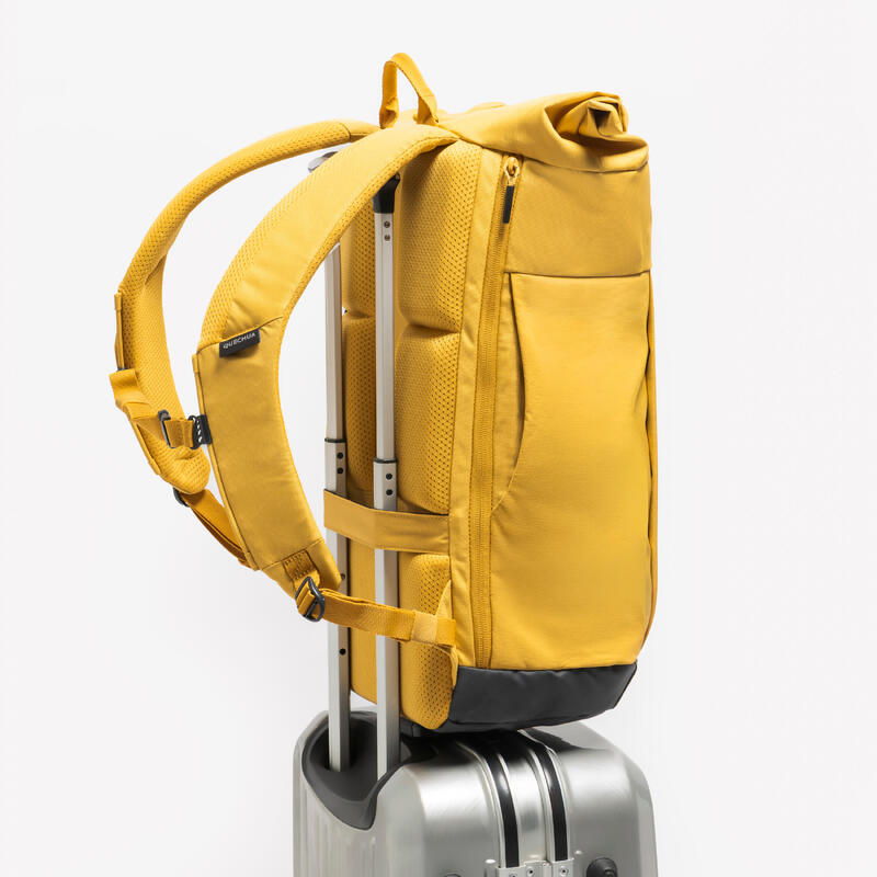 Rucsac de drumeție 23L, Escape 500 Rolltop galben