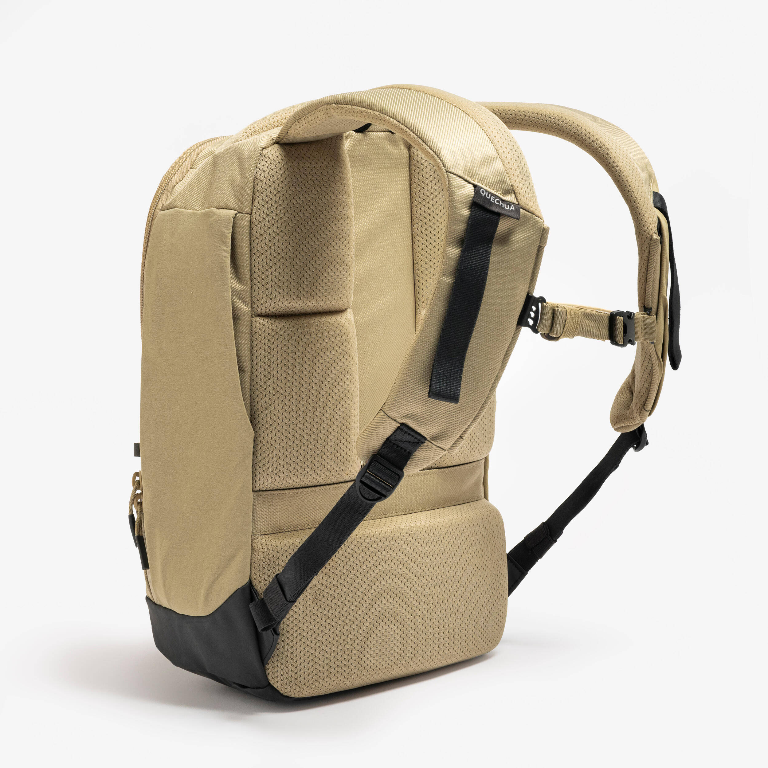 16L multi-pocket hiking backpack Escape 500 - Beige -  2