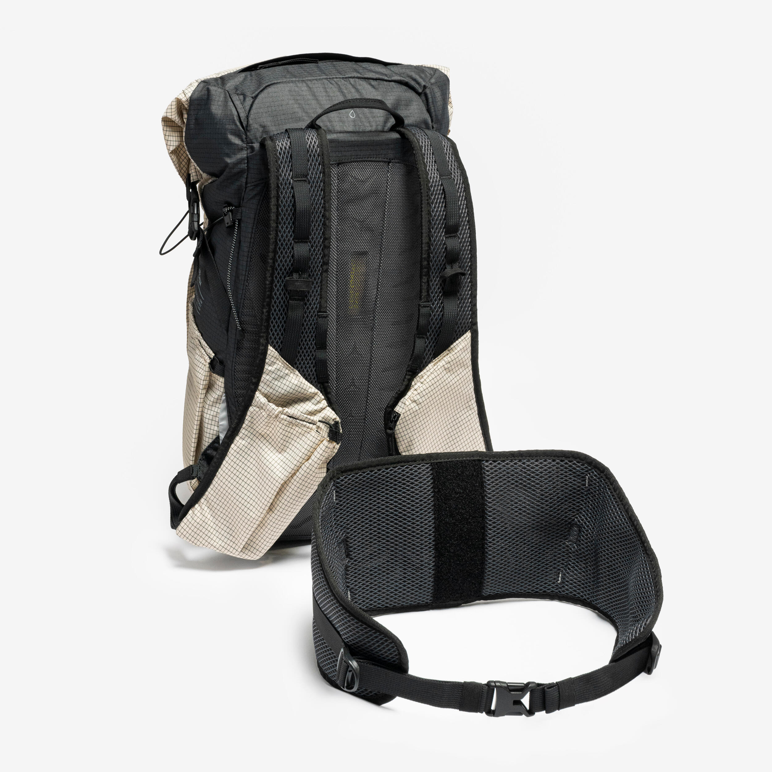 Sac à dos de randonnée montagne, MH500 LIGHT 22L beige 17/19