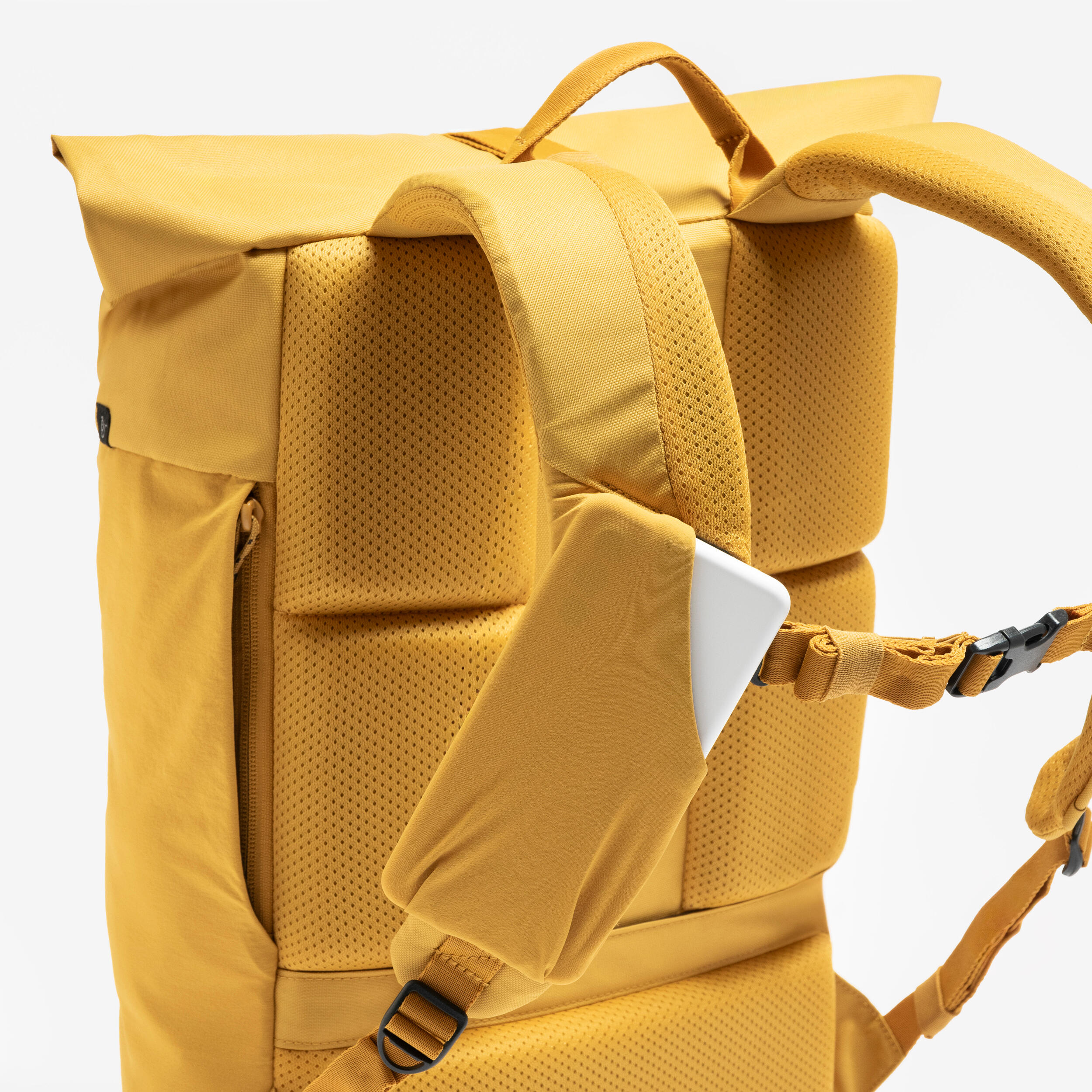 Wandelrugzak 23 l Escape 500 Rolltop geel 7/14