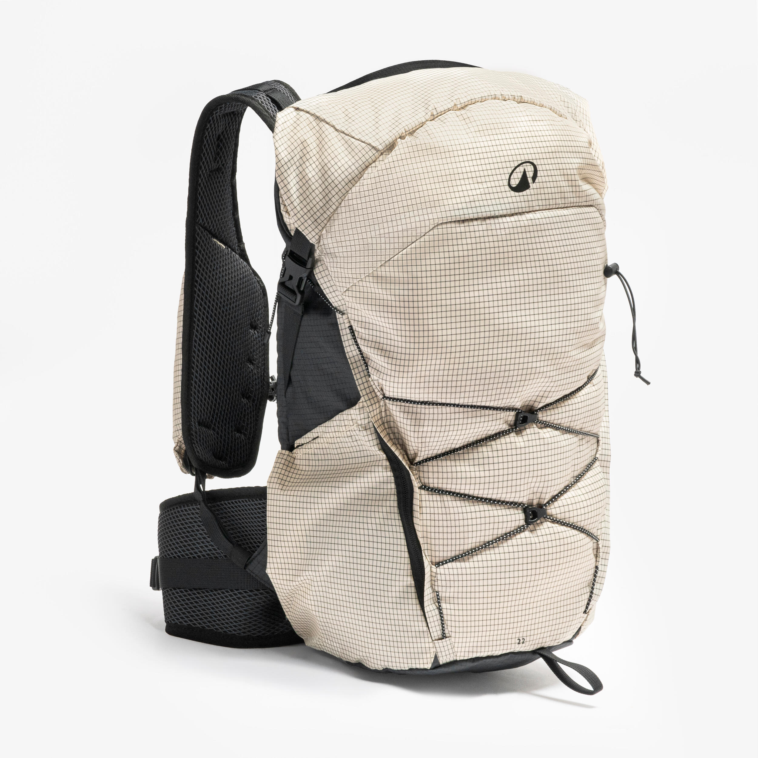 Sac à dos de randonnée montagne, MH500 LIGHT 22L beige 2/19