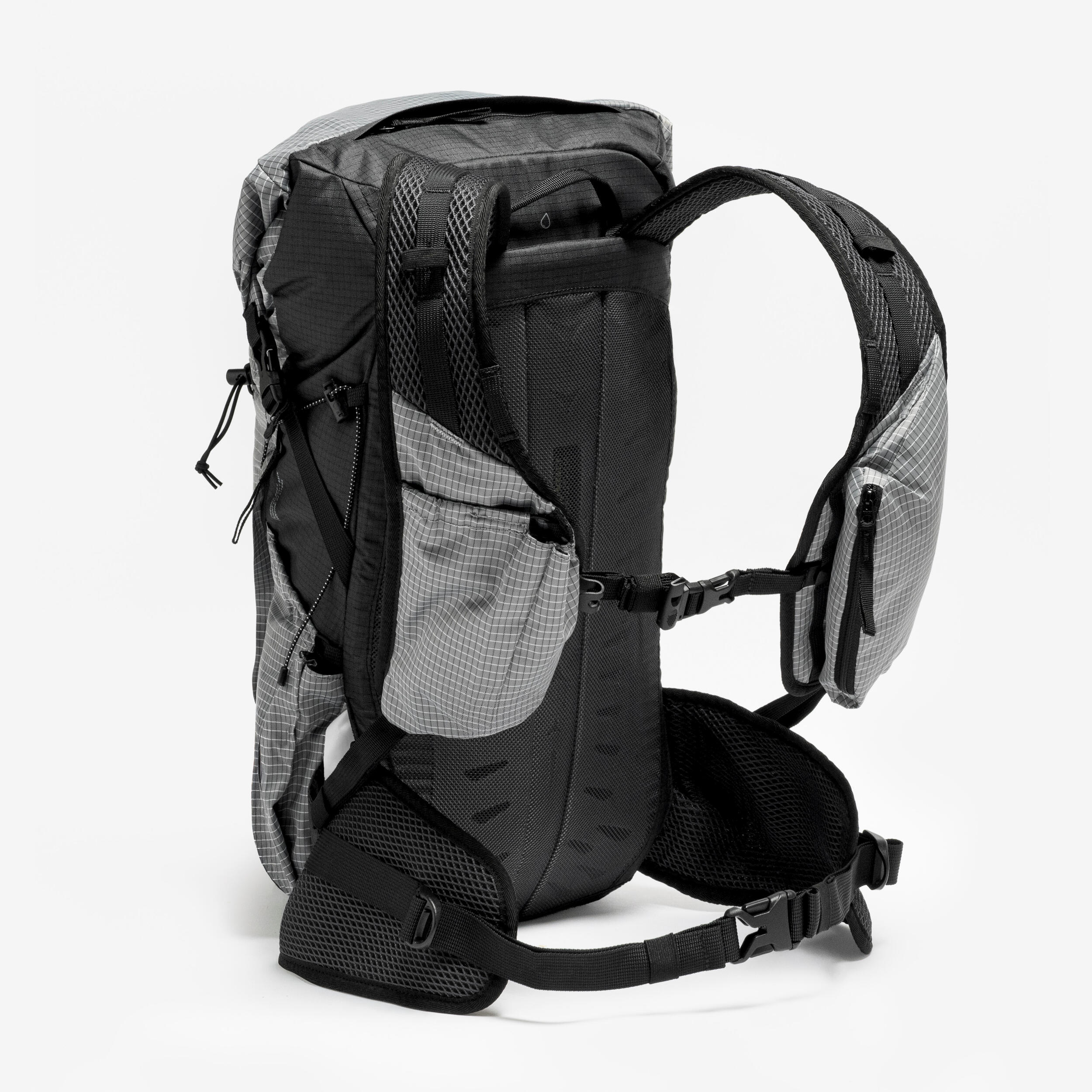 Rolltop Hiking Backpack 22 L, MH 500 Light - QUECHUA