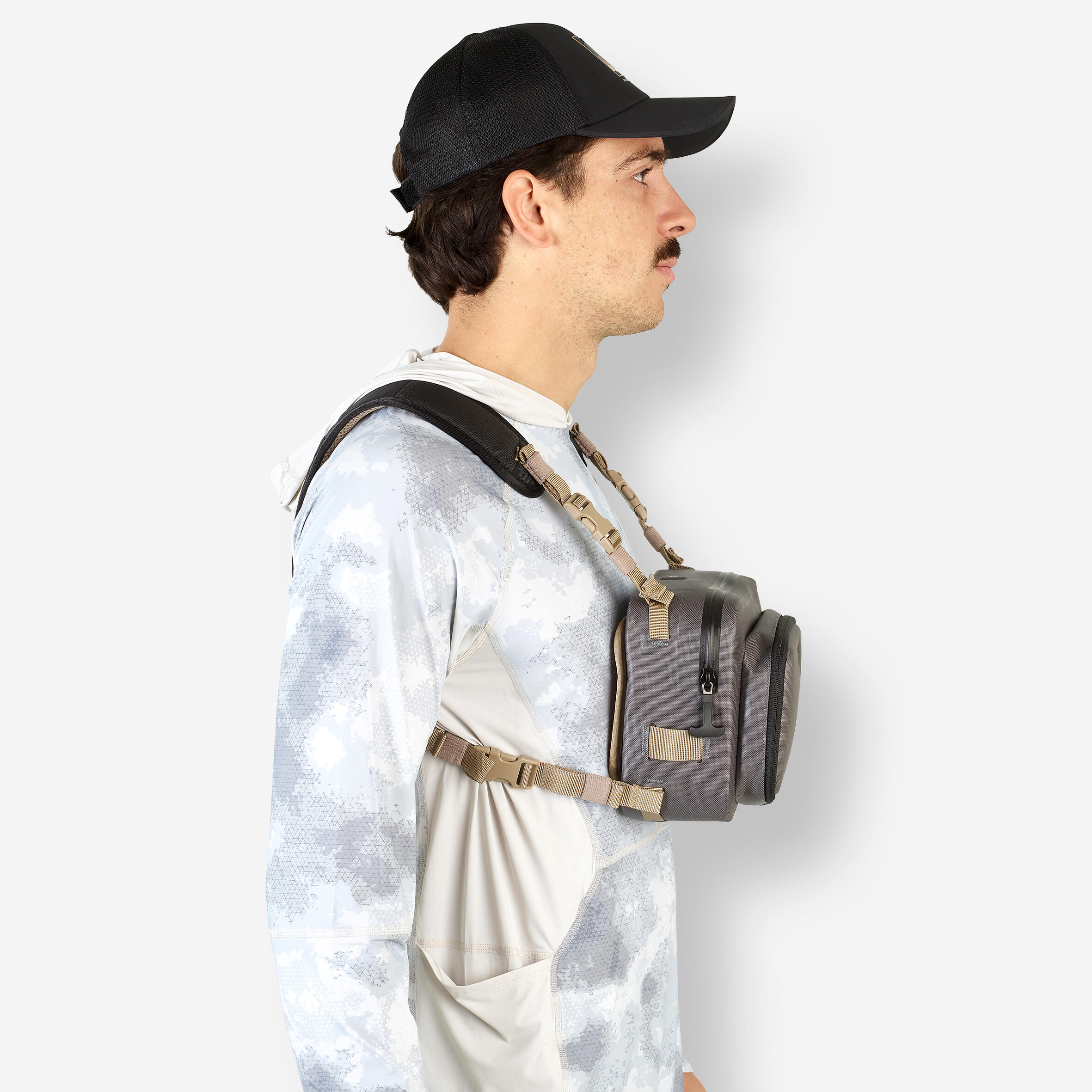 Sac Chest pack de pêche 900 5l étanche 5/22