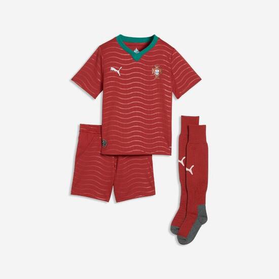 Minikit domicile Portugal Coupe du monde 2026 Enfant
