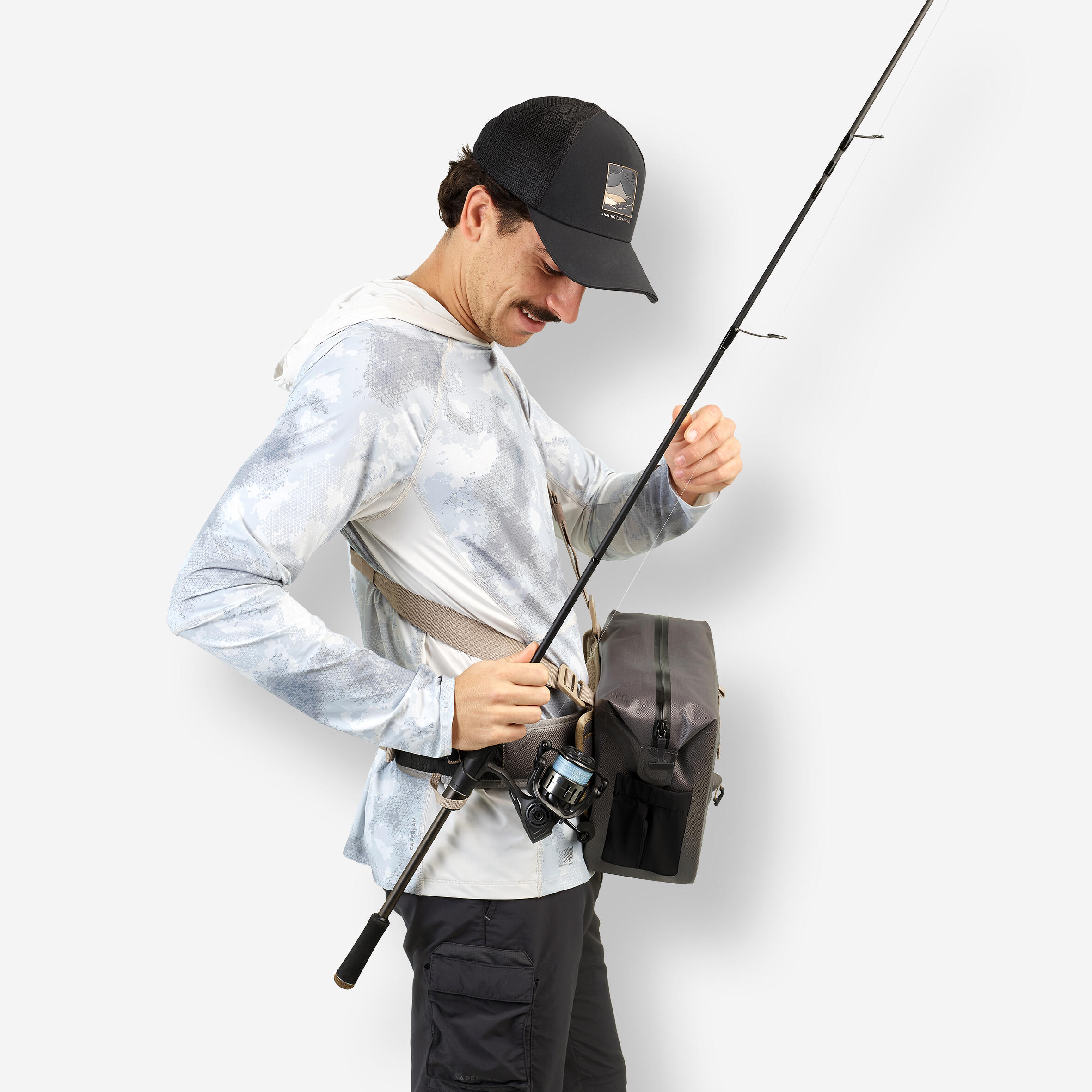 Sac ceinture de pêche 900 12l étanche 9/17