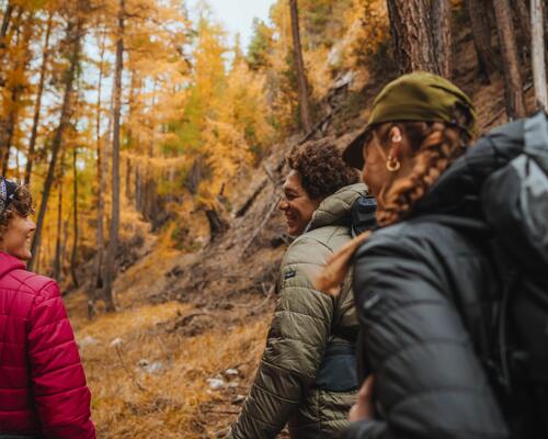 Doudounes de trek