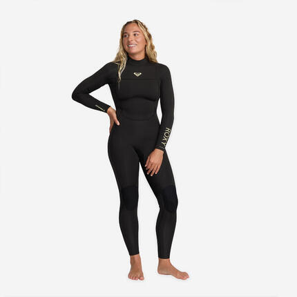 Combinaison surf 3/2mm femme zip dos ROXY, Prologue noir