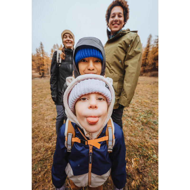 Dětská turistická nepromokavá bunda MH 500 Kid 2–6 let