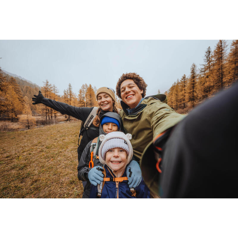 Dětská turistická nepromokavá bunda MH 500 Kid 2–6 let