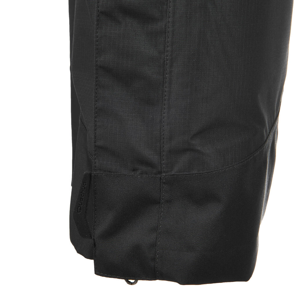 Regenhose Bergwandern MH500 wasserdicht Herren schwarz