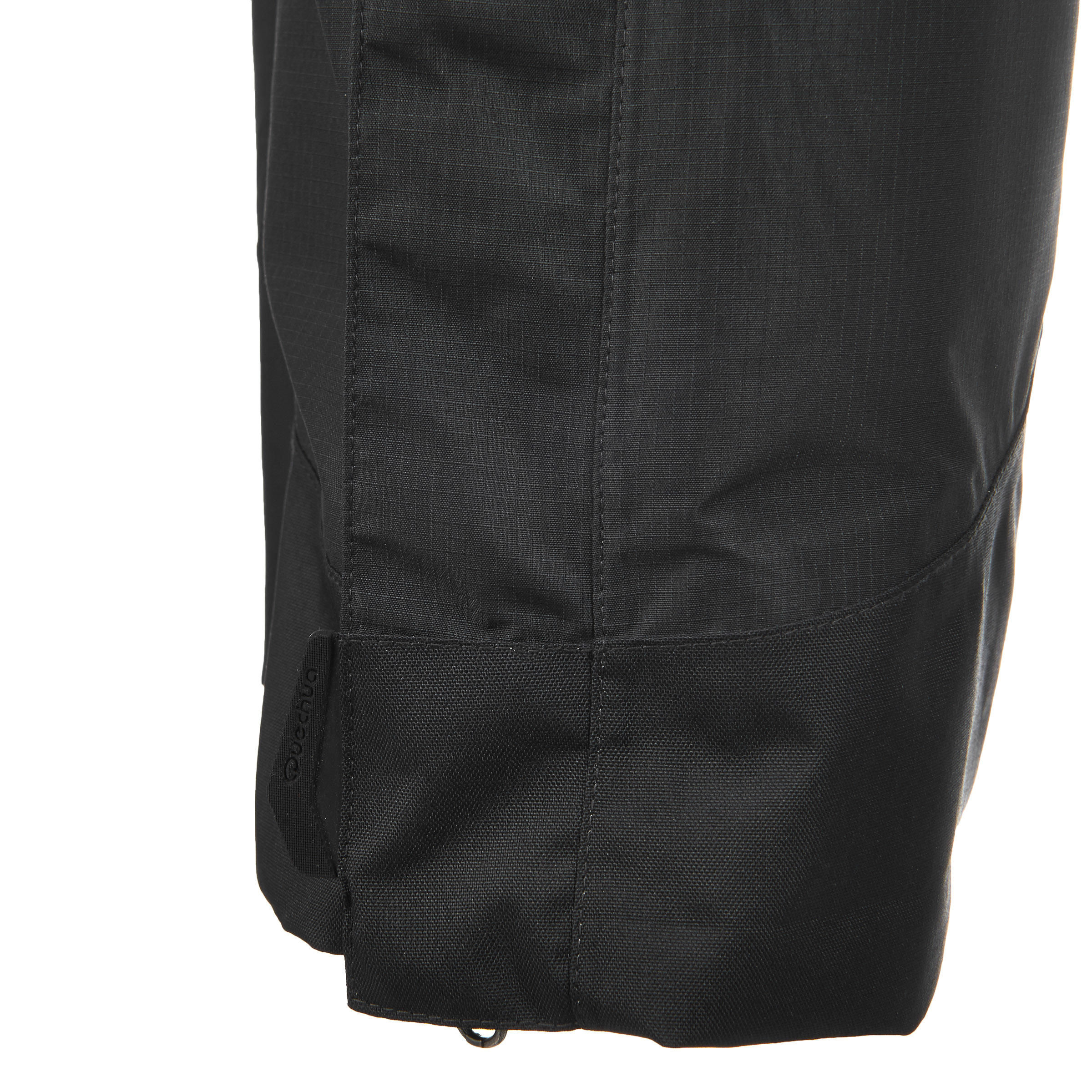 MH500 Men's Waterproof Mountain Hiking Rain Over-Trousers - Black 13/21
