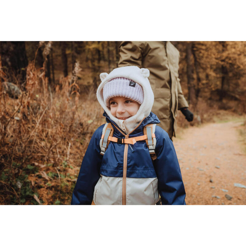Dětská turistická nepromokavá bunda MH 500 Kid 2–6 let