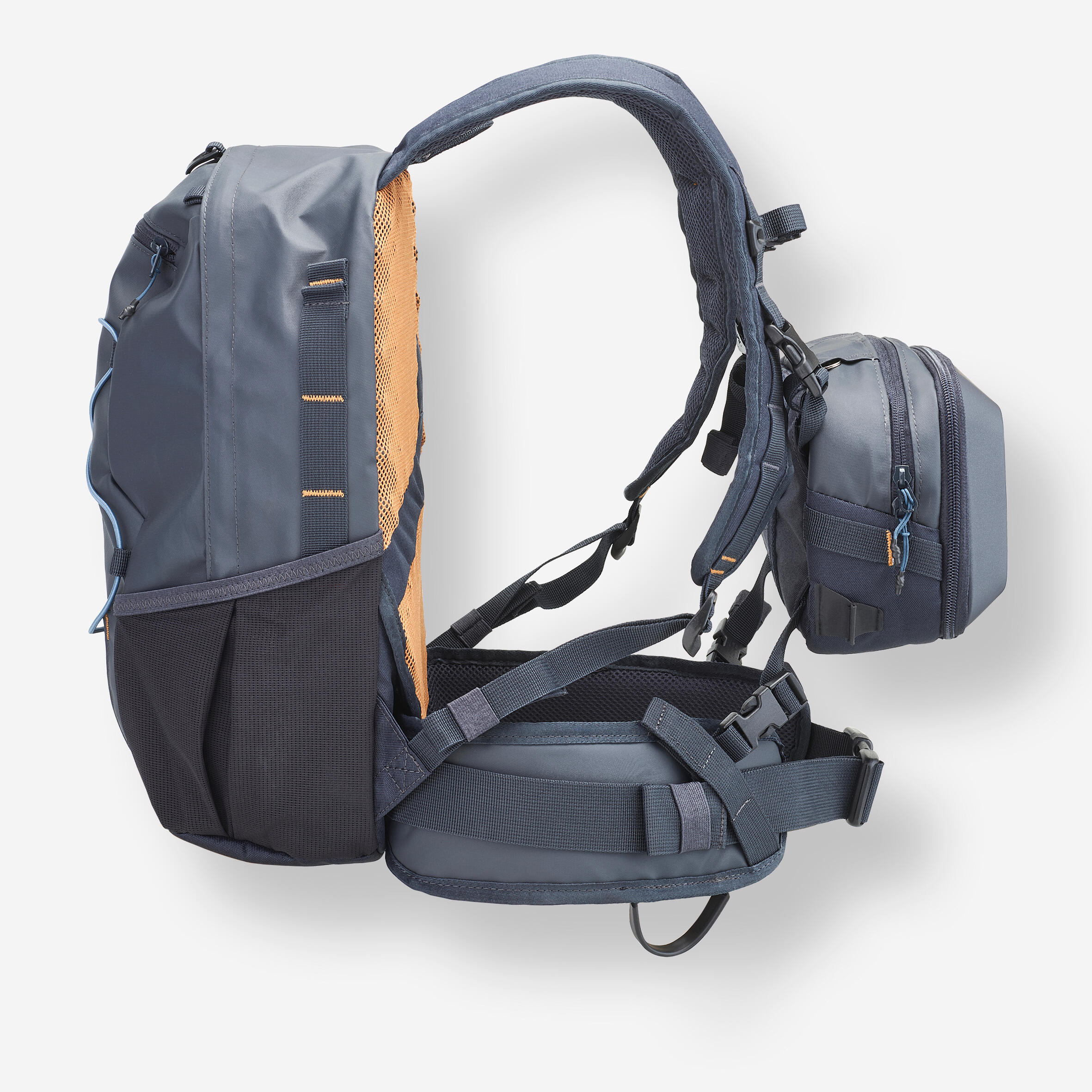 Sac à dos de pêche avec sac-poitrine 500 10/13