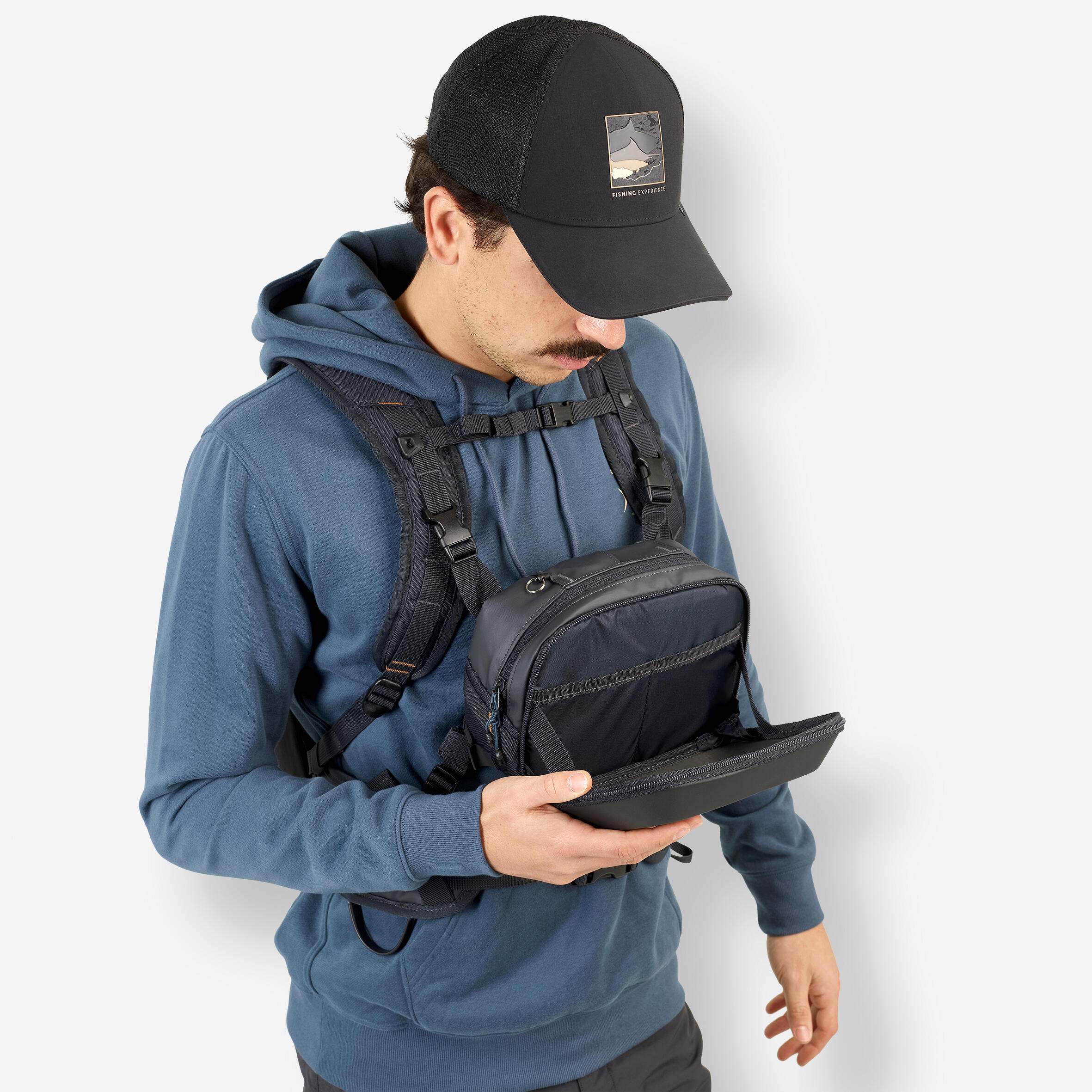 500 fishing backpack and chest pack - CAPERLAN