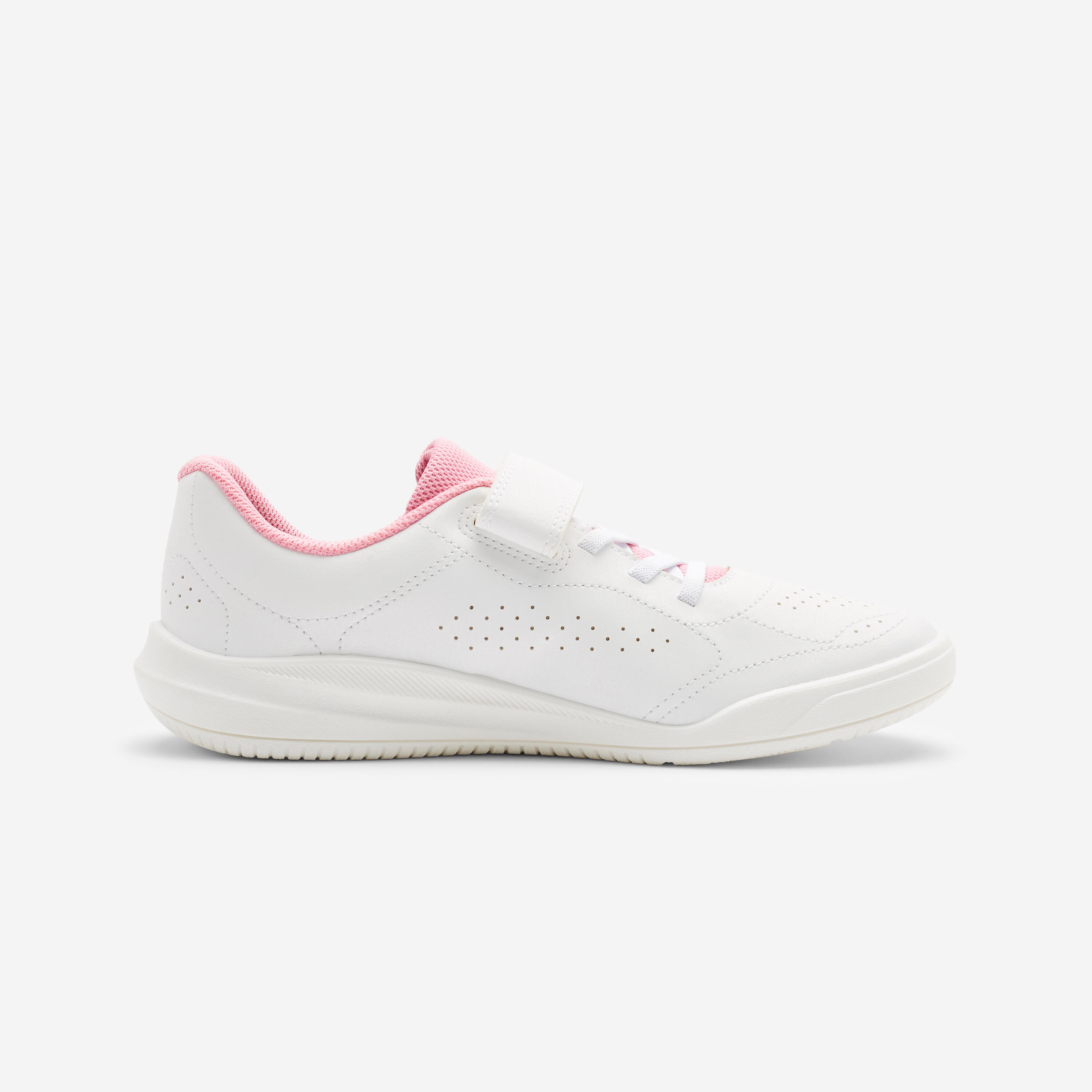Scarpe da ginnastica bambino resistenti rosa-bianco 5/5