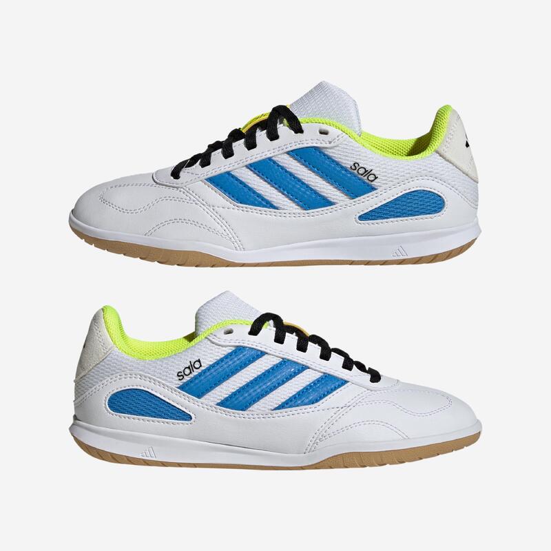 Încălțăminte de Futsal Super Sala Copii Alb