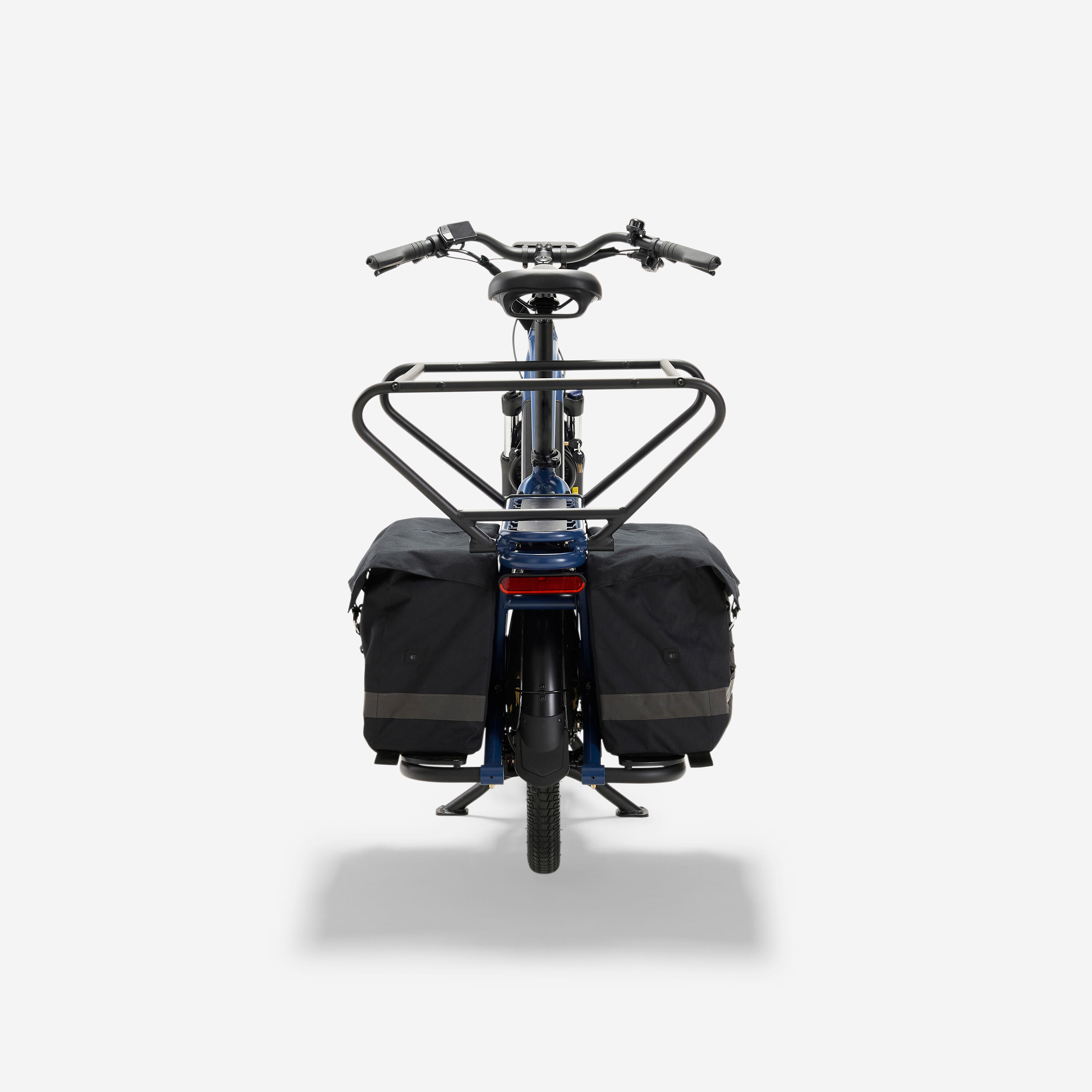 Borsa doppia bici cargo longtail E-three 500 2*50L nera 4/10