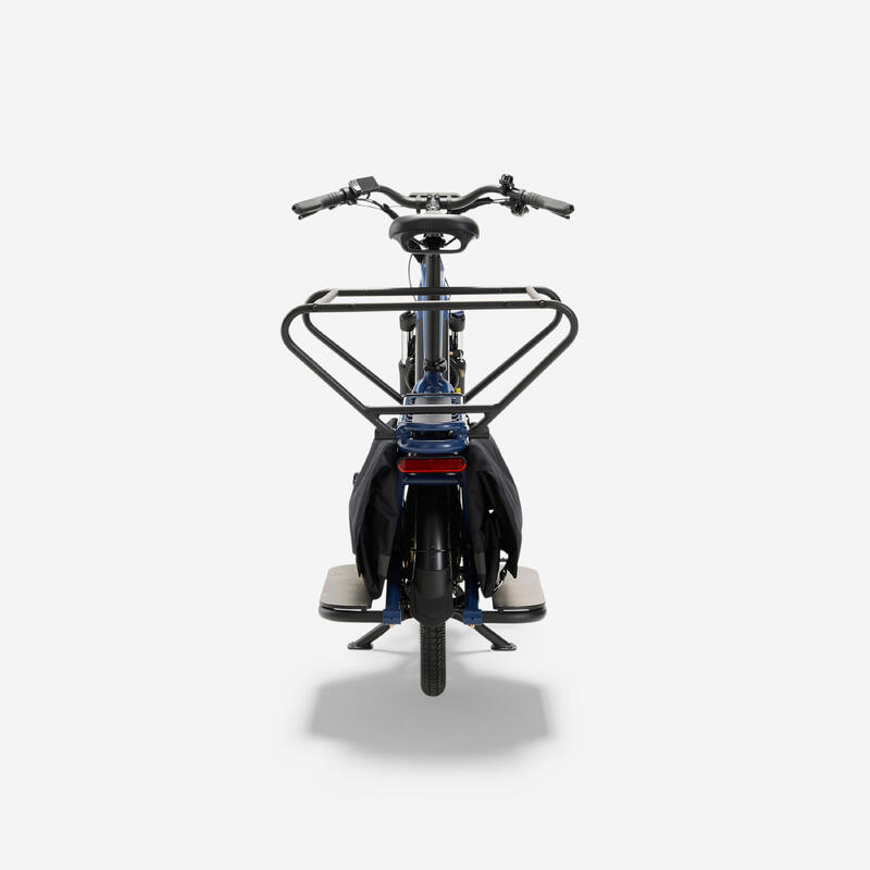 Geantă dublă bicicletă cargo Longtail E-three 500 2*50l Negru