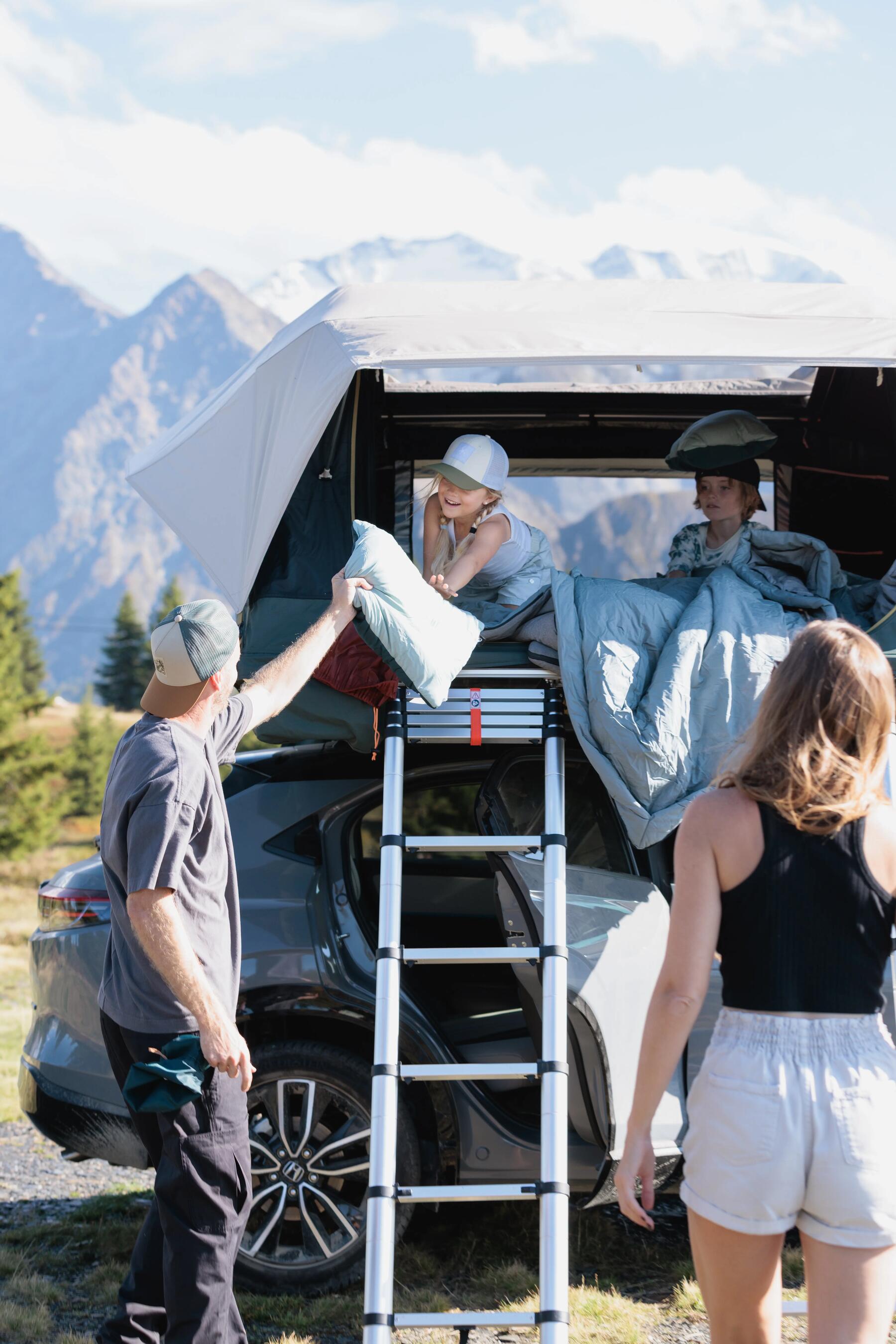 which vehicle tops the list for a rooftop tent