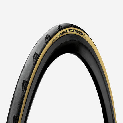 Pneu vélo route tringle souple - Continental Grand Prix 5000 700x28 cream
