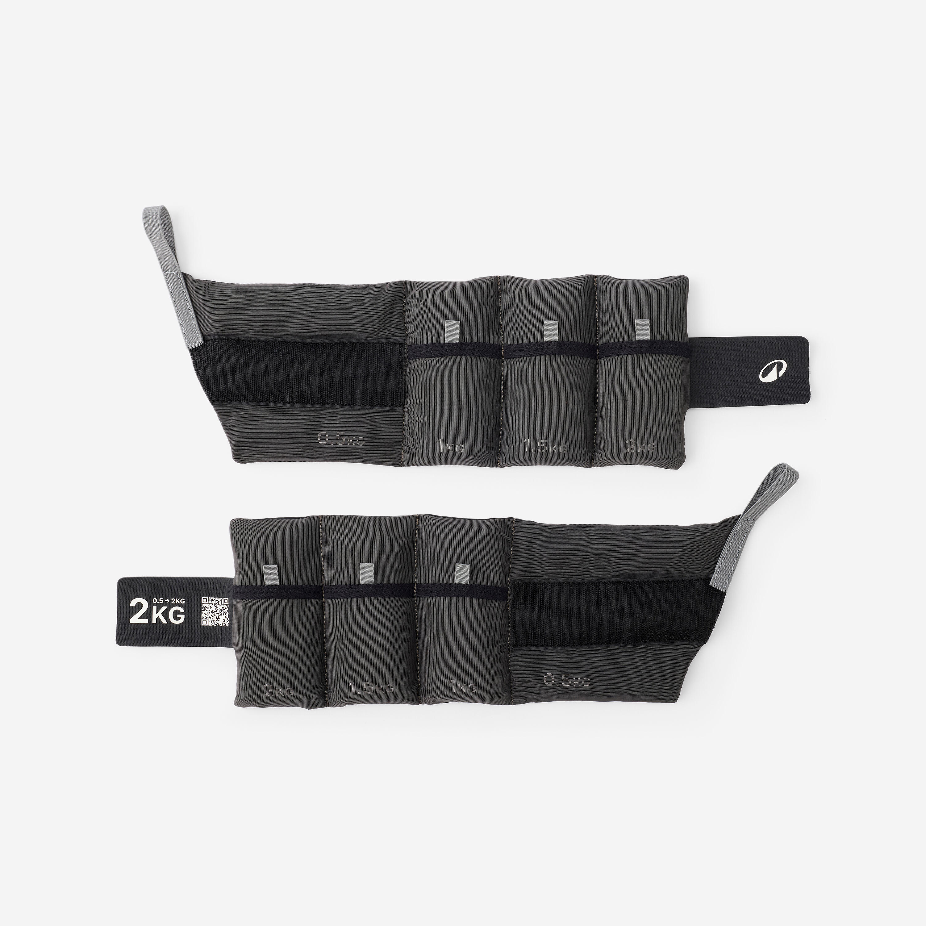 0.5 to 2 kg Wrist and Ankle Weights - DOMYOS