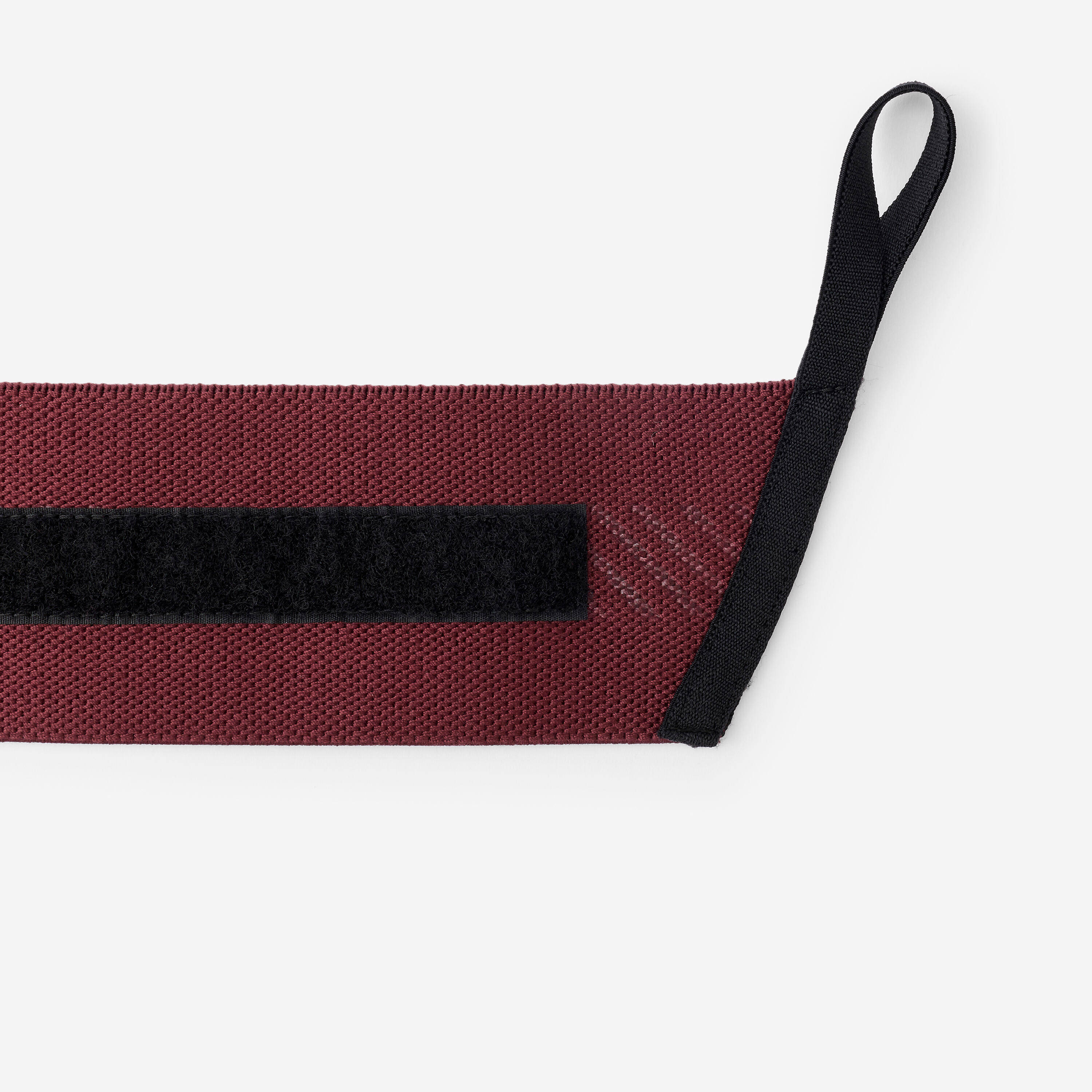 Weight Training Wrist Strap - Burgundy -  3