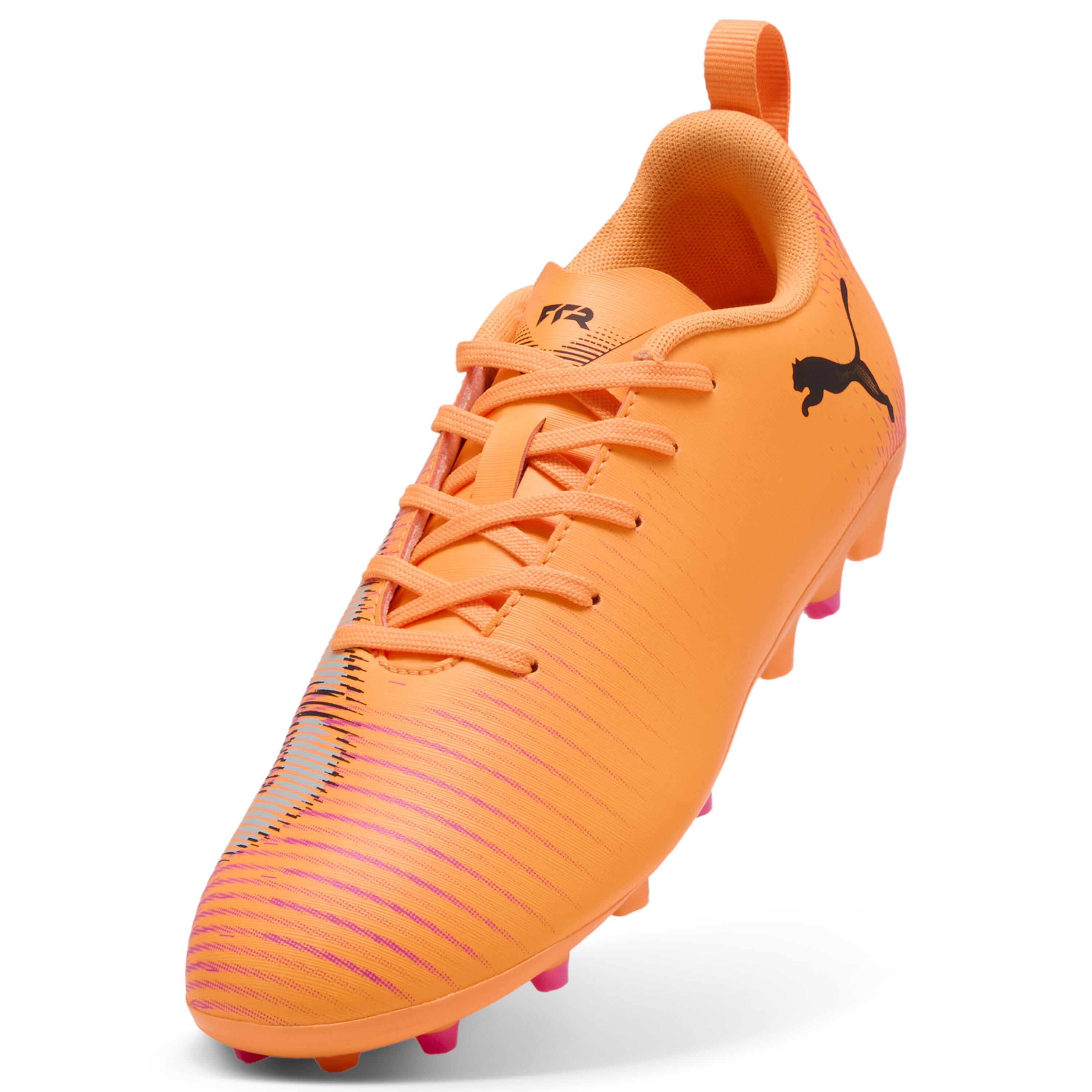 Chuteiras de futebol FUTURE 8 PLAY MG JR - Heat Fire-PUMA Preto-Ravish 6/6