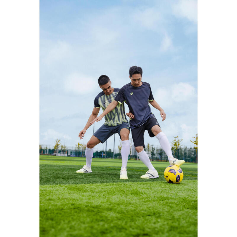 Erkek Krampon/Futbol Ayakkabısı - Sarı/Beyaz - Viralto I