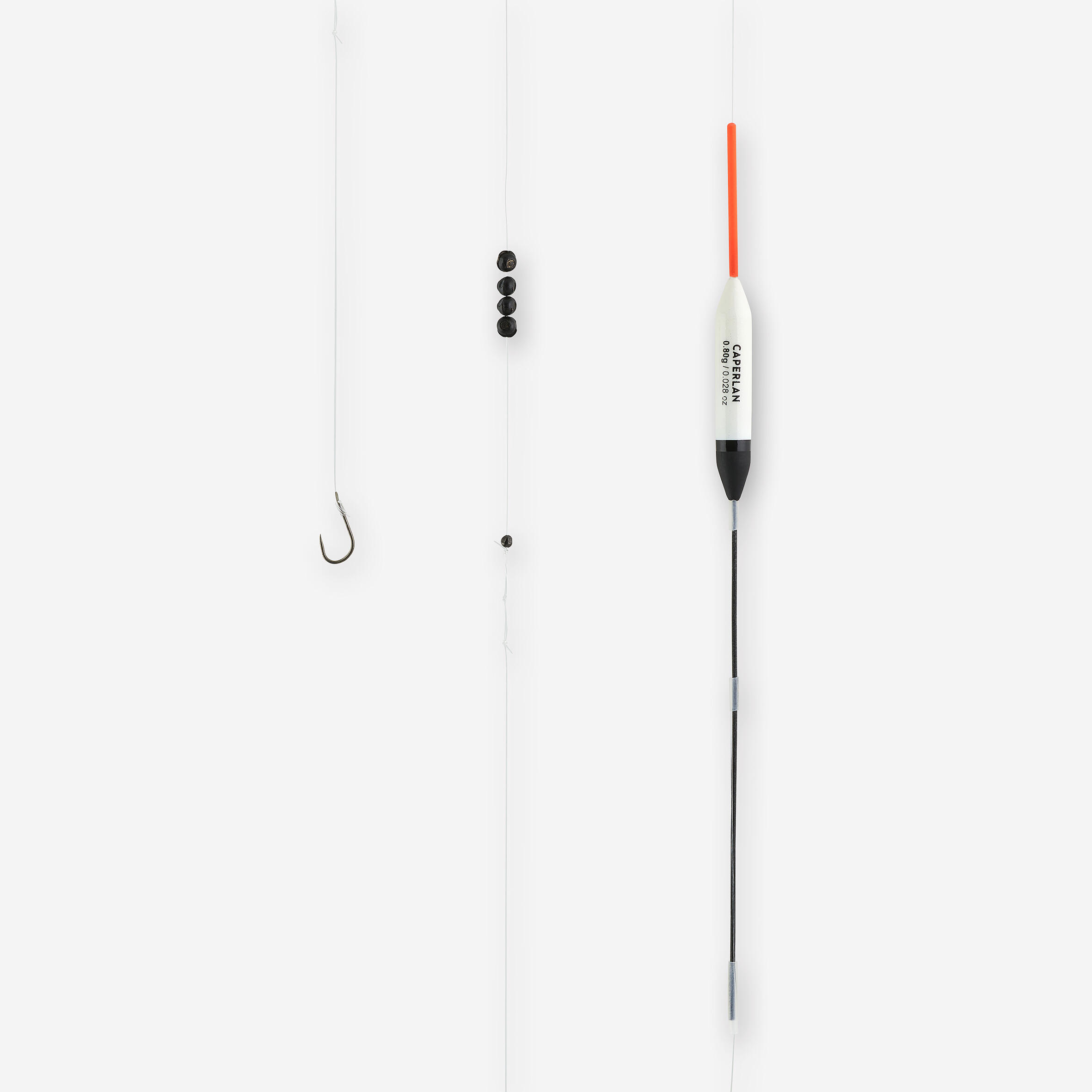 Kit 2 lenze montate carp fishing al colpo RL 900 0.4g 0.8g 3/4
