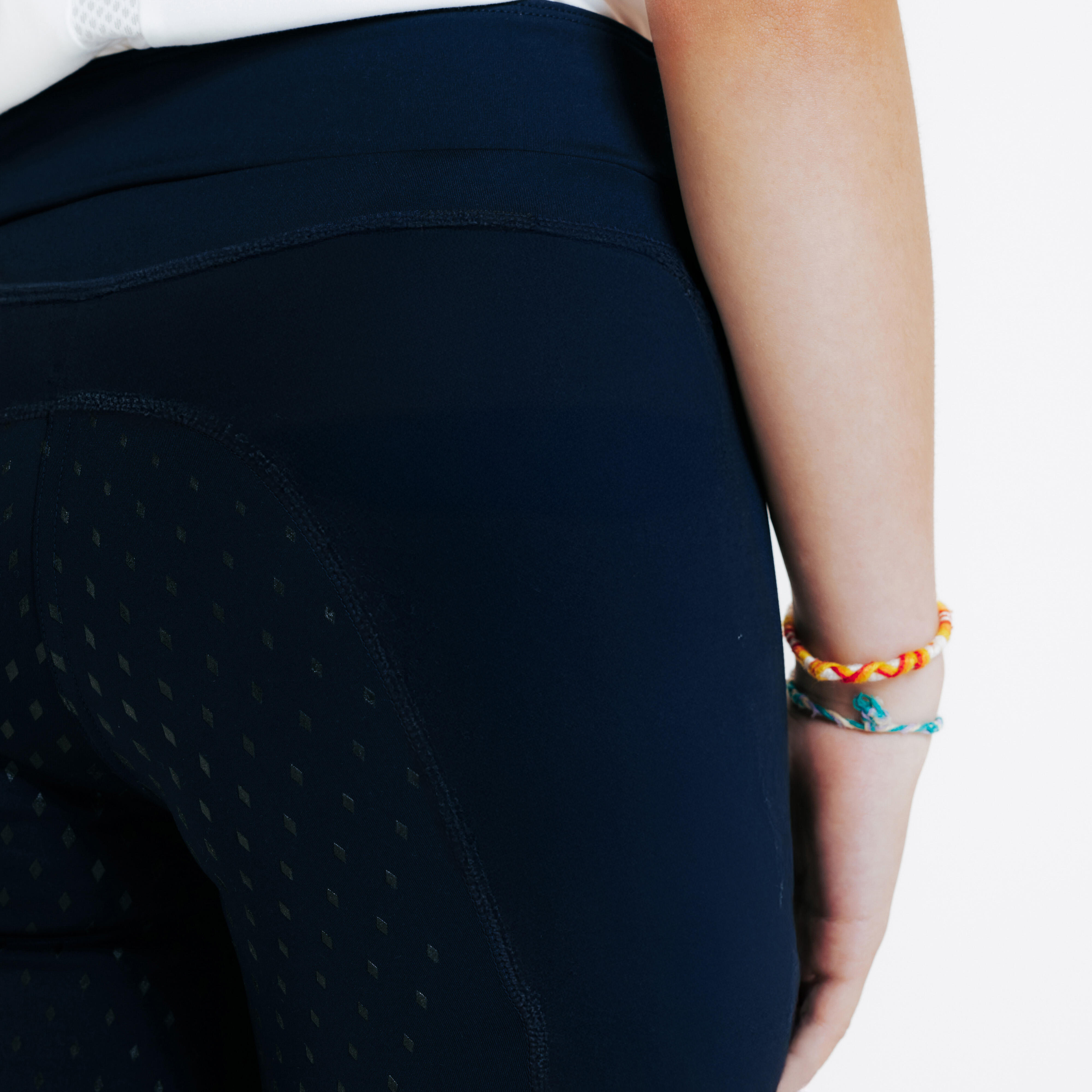 Legging d’équitation adhérent enfant, 500 - FOUGANZA