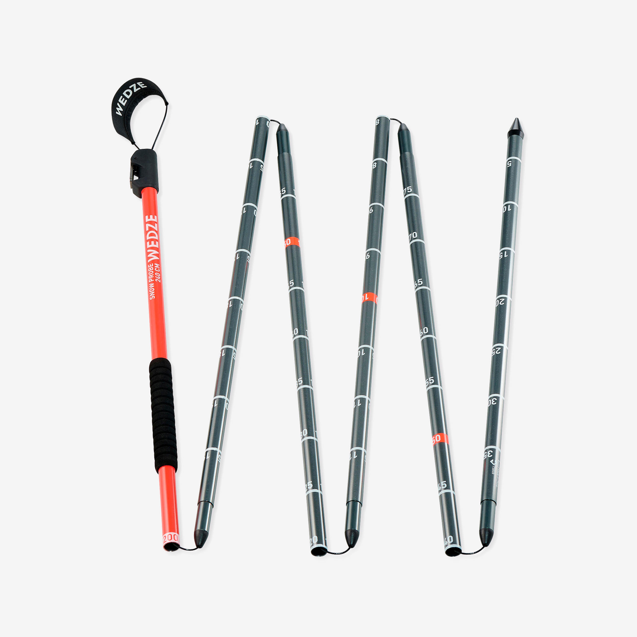 SONDA AVALANCHE COM CABO - 240CM 1/6