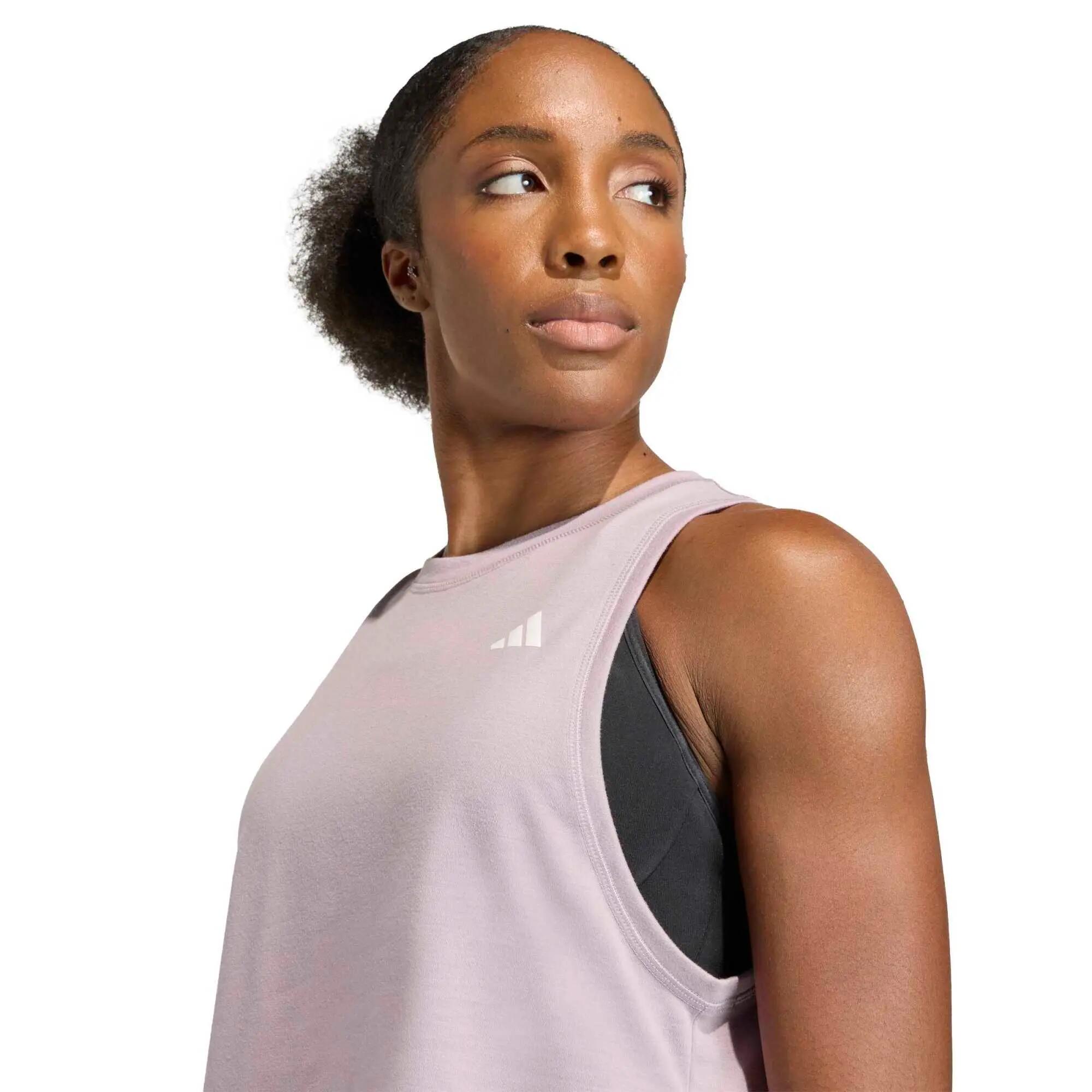 Camiseta de entrenamiento para Mujer Adidas Train Essentials Boxy - Morado 3/6