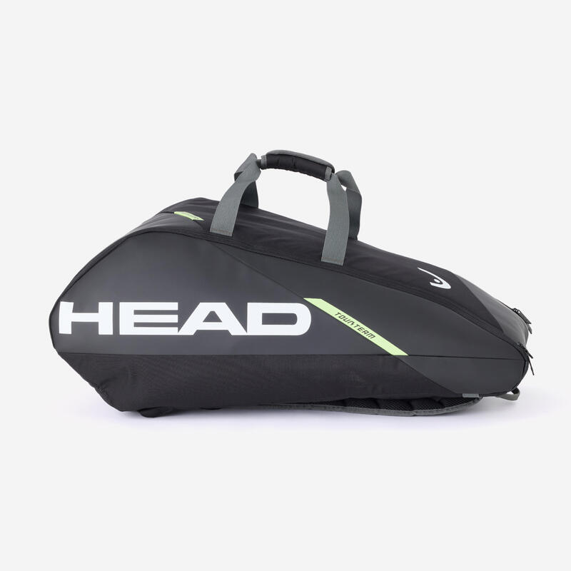 Geantă de tenis - Head super combi 9r Negru-Galben