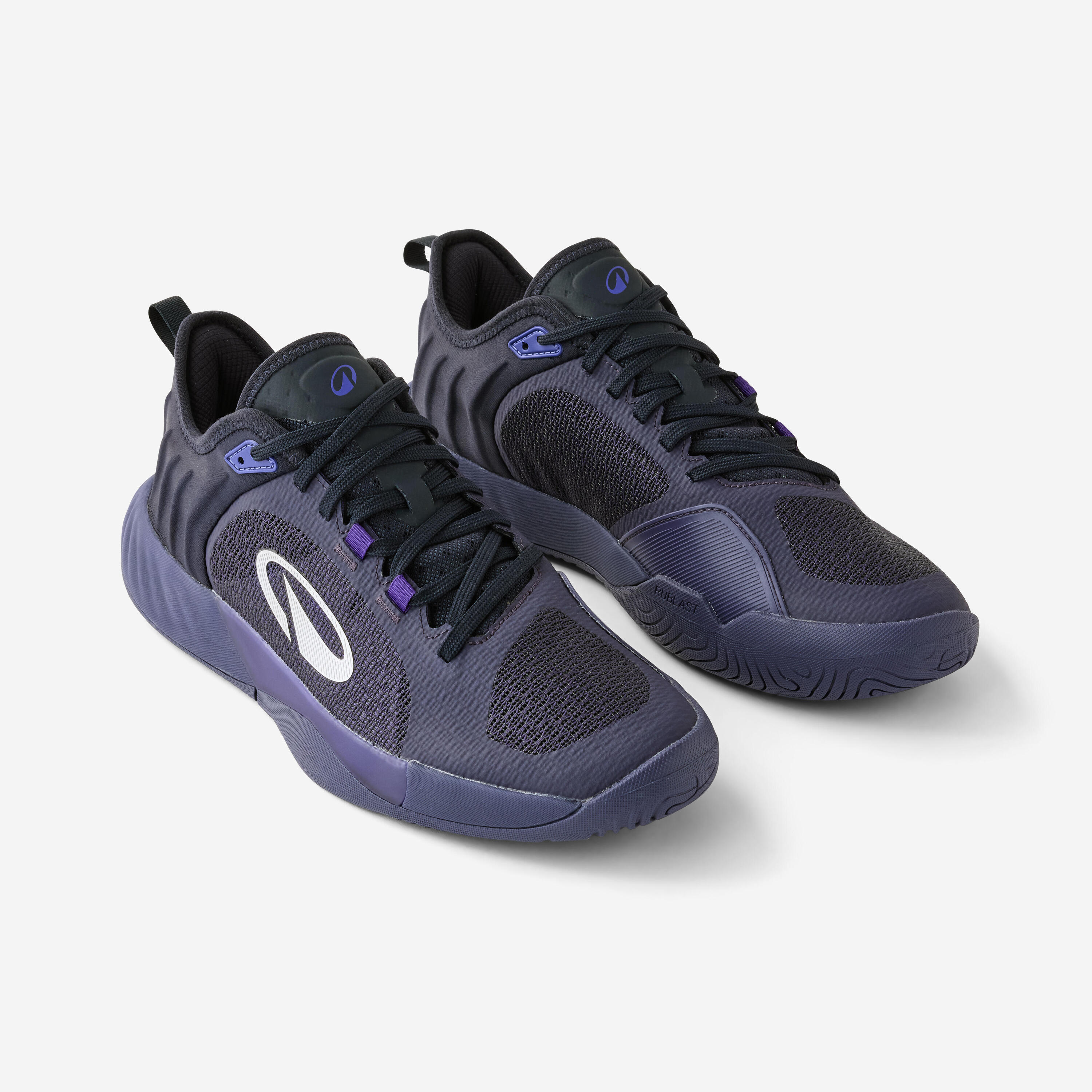 Komfortabler Multicourt-Herrentennisschuh, Unrupt Team violett 2/6