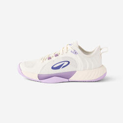 Chaussures de tennis multicourt confortables femme, Unrupt team blanc