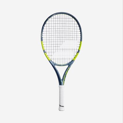Raquette de tennis enfant 25 pouces, Babolat pure aero jr 25 gris jaune