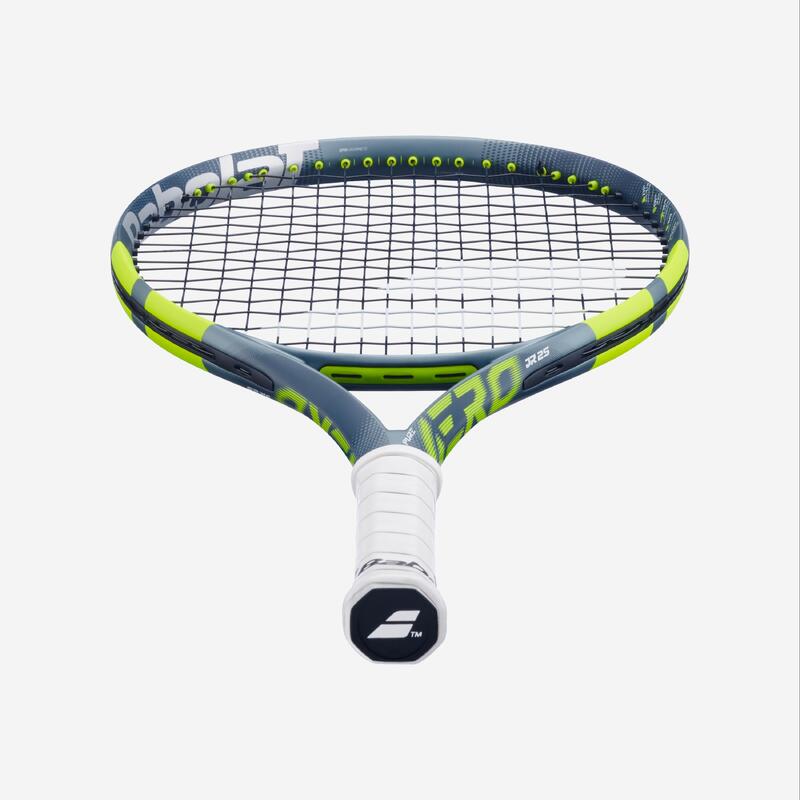 Rachetă de tenis 25 inch Babolat pure aero 25 gri galben copii