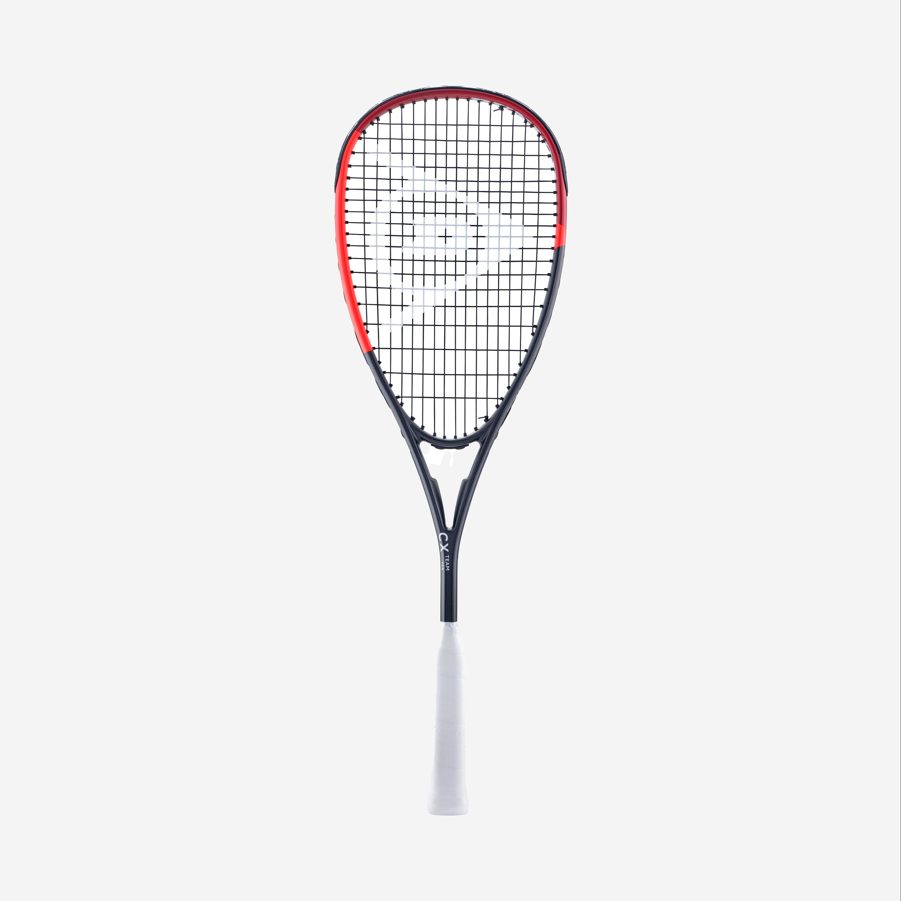Racchetta squash adulto Dunlop CX TEAM nero-rosso 1/4