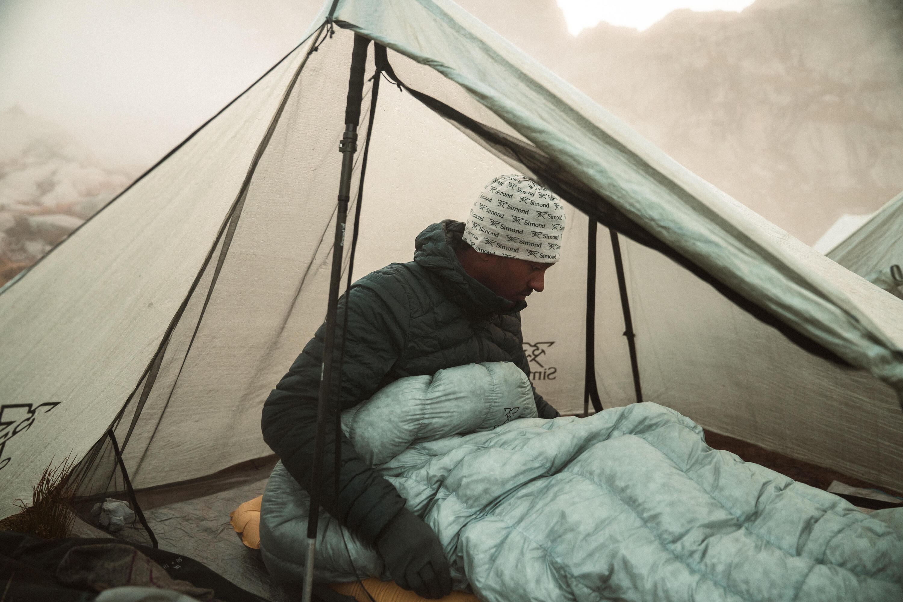 Trapunta trekking SPRINT 0°C PIUMA ULTRA LEGGERA grigia 10/17