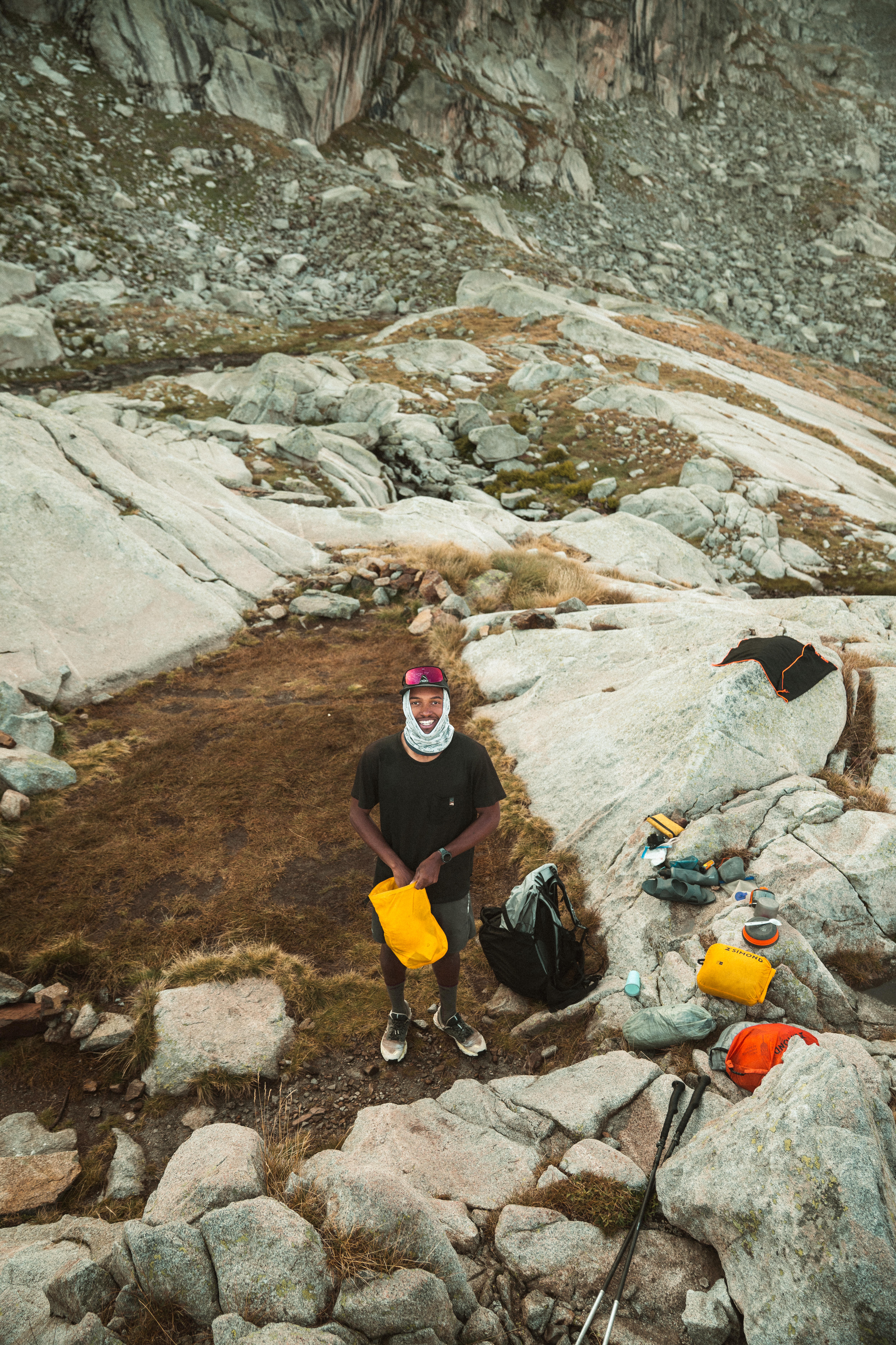 Men’s Merino Wool Trekking T-Shirt - SIMOND