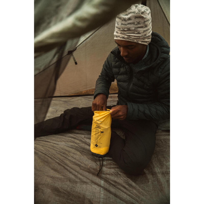 Outdoor Trekking Şişme Mat - L Boy - 183 × 54 cm - Sarı - MT900