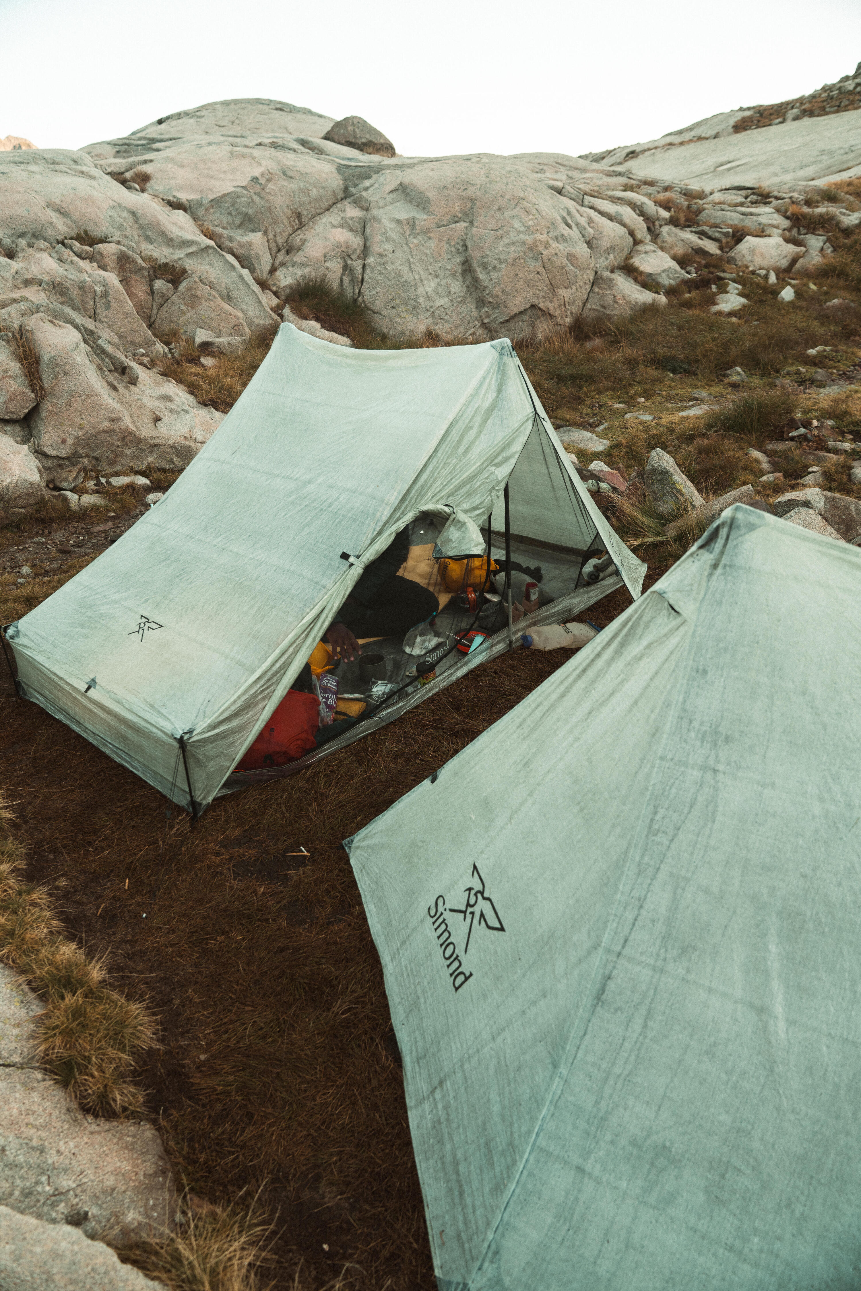 Tente tarp de trekking en composant Dyneema® 2 places, ultra légère, SPRINT
