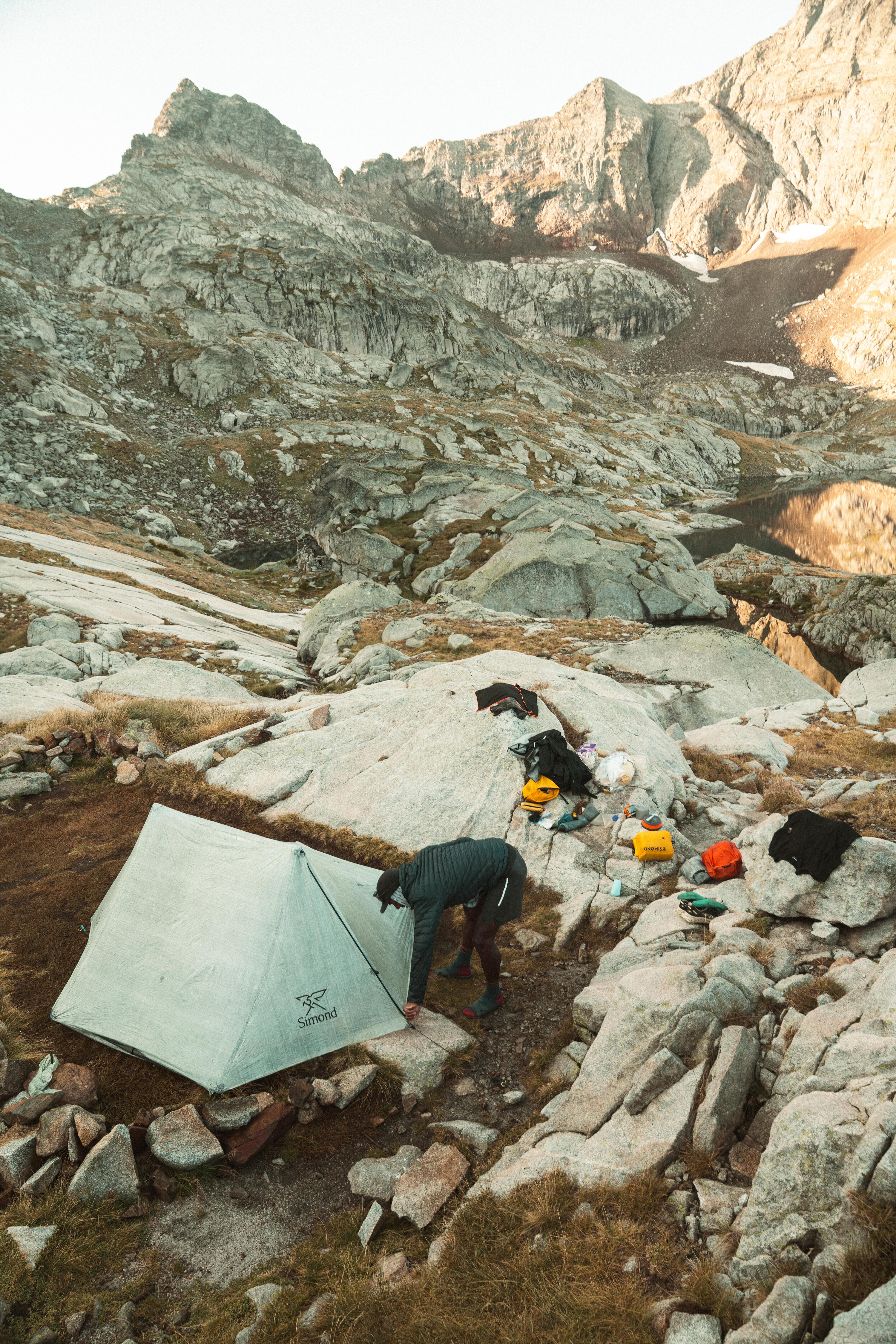 Tente tarp de trekking en composant Dyneema® 2 places, ultra légère, SPRINT