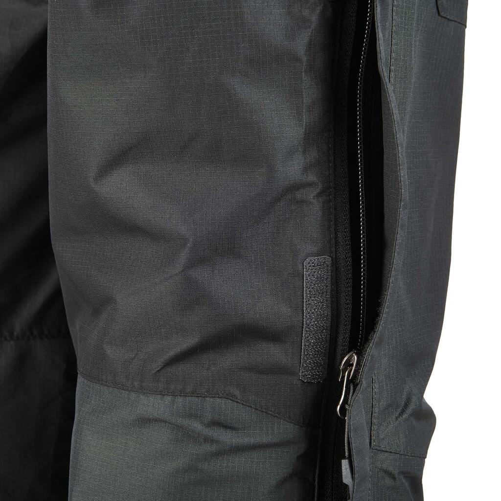 Regenhose Bergwandern MH500 wasserdicht Herren schwarz