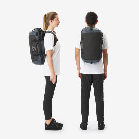 Сумка Duffel 500 Extend 30-40 л сіра