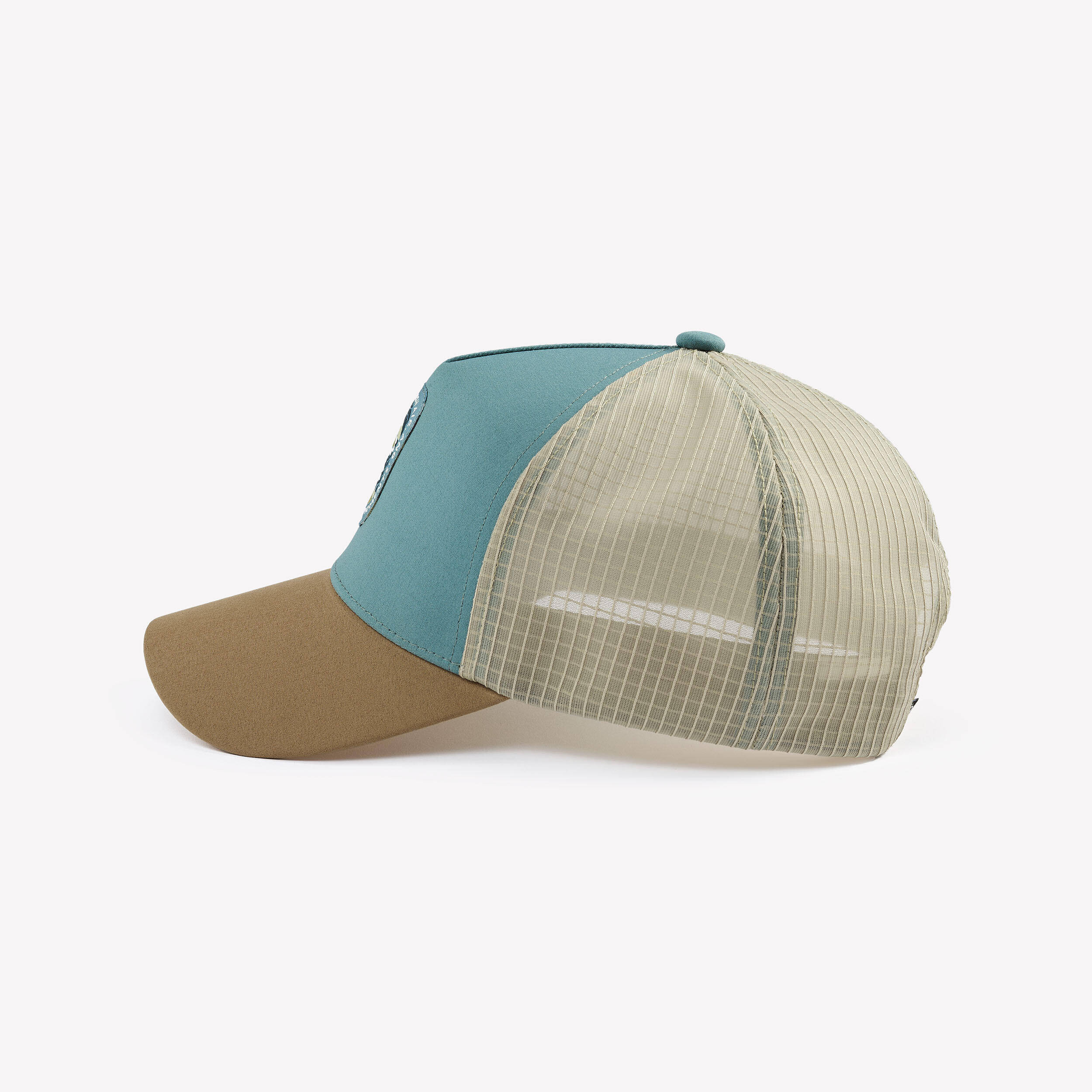 Hiking cap, TRUCKER 500 - Brown/Green -  5