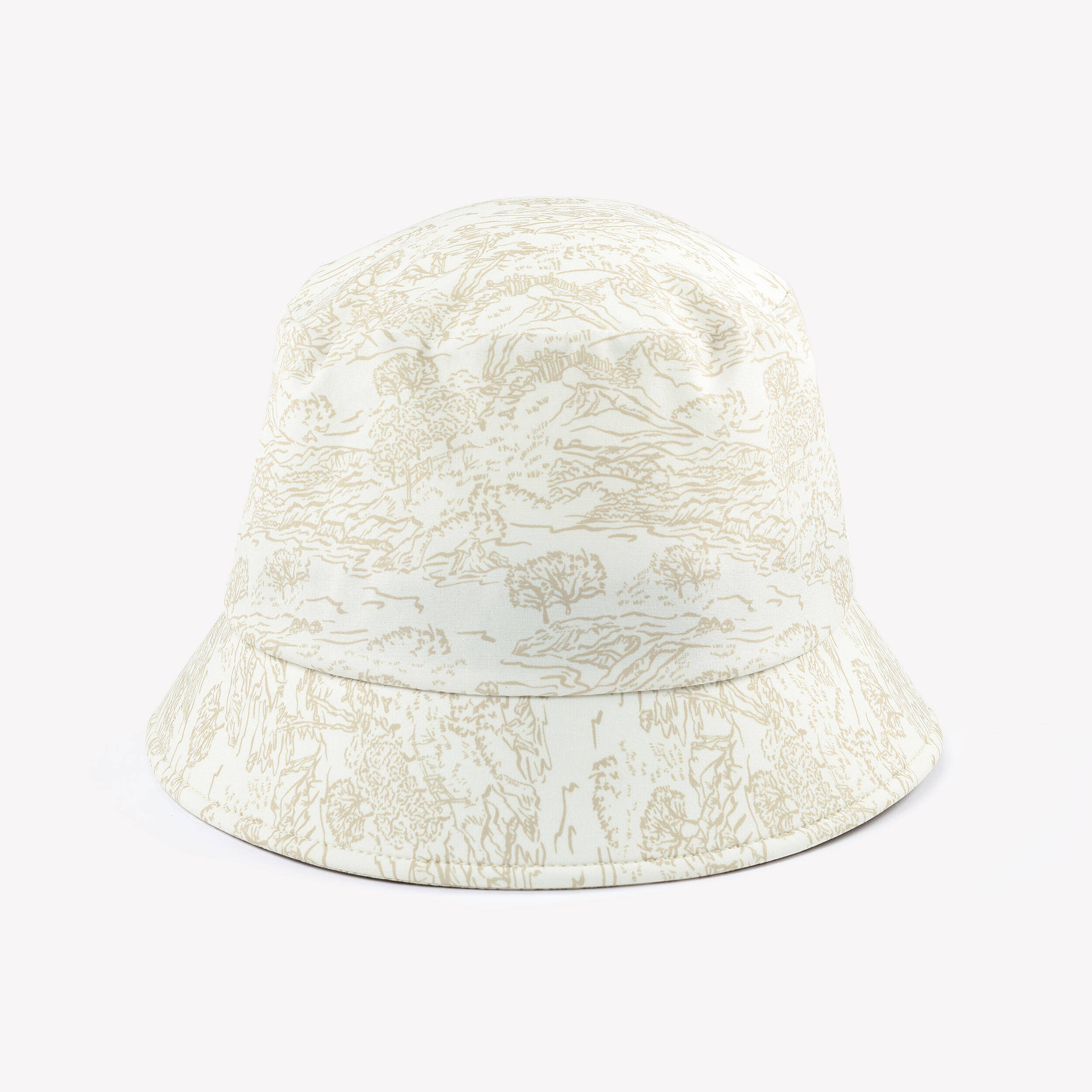 Hiking hat - HIKE 100 BOB - Beige -  1